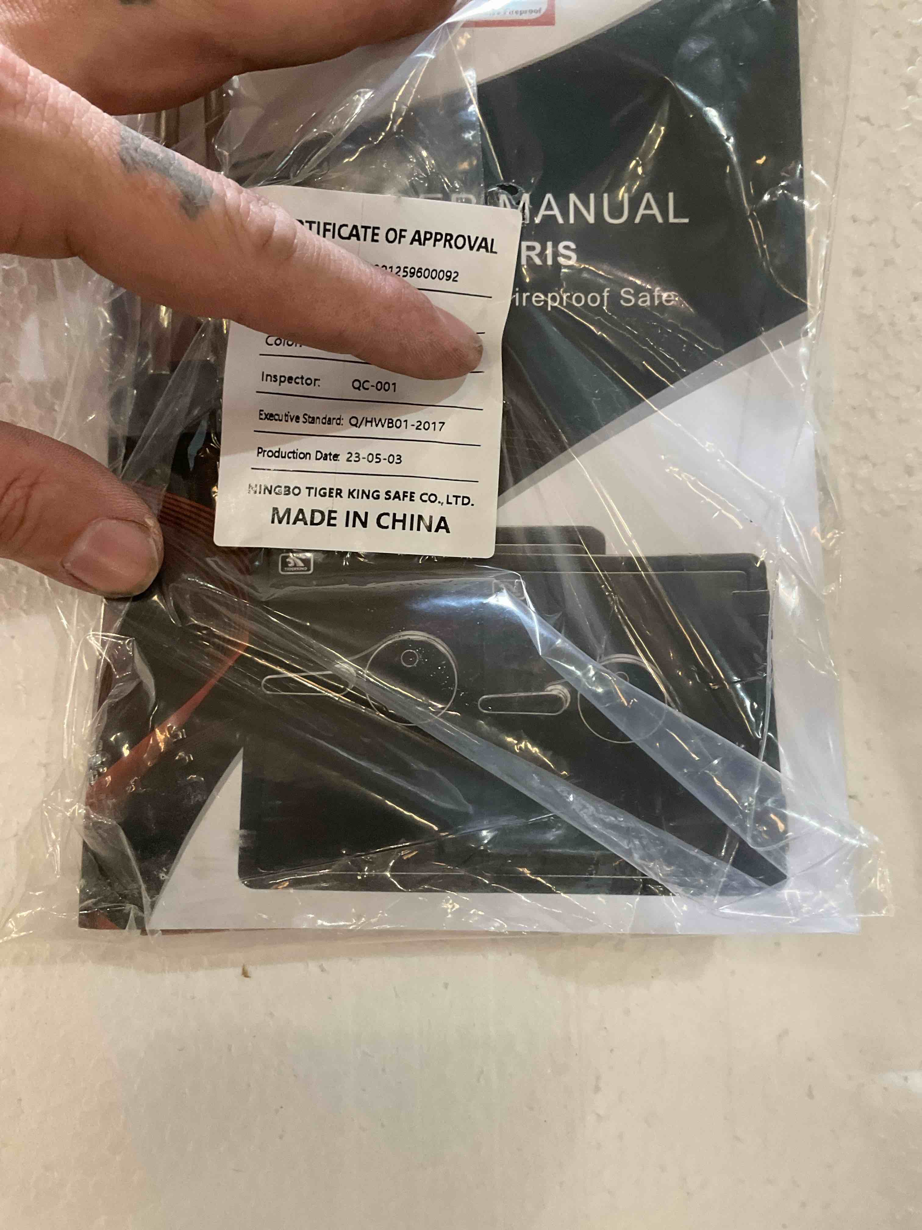 tigerking fireproof with….tal keypad for home and office