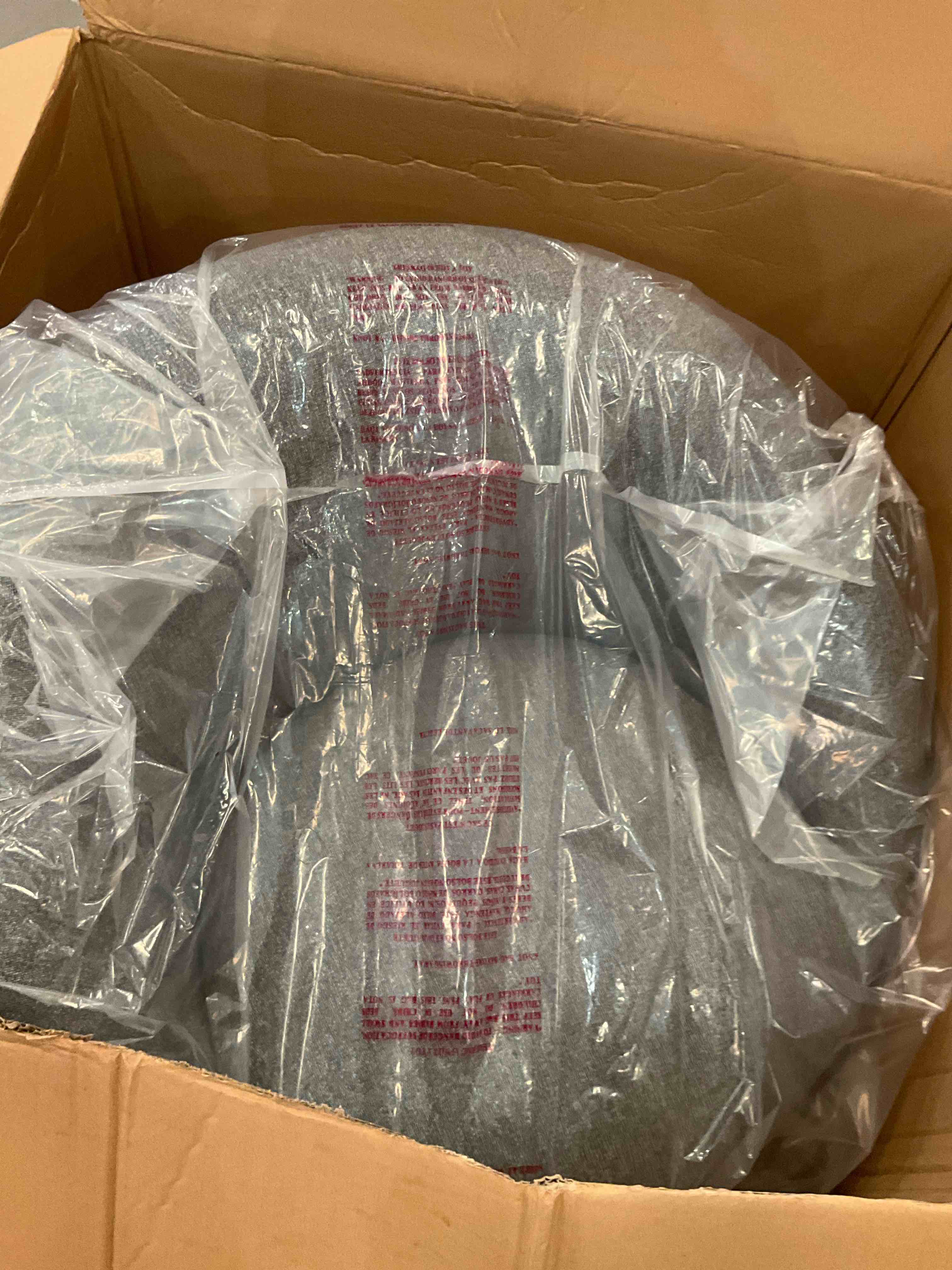 Round Swivel chair -room essentials 34”L x 31 7/8 W gray color Century Modern Swivel Barrel Chair, Round Upholstered Boucle Swivel Accent Chairs, No Assembly Sofa Chair for Living Room Bedroom Reading Apartment Lounge