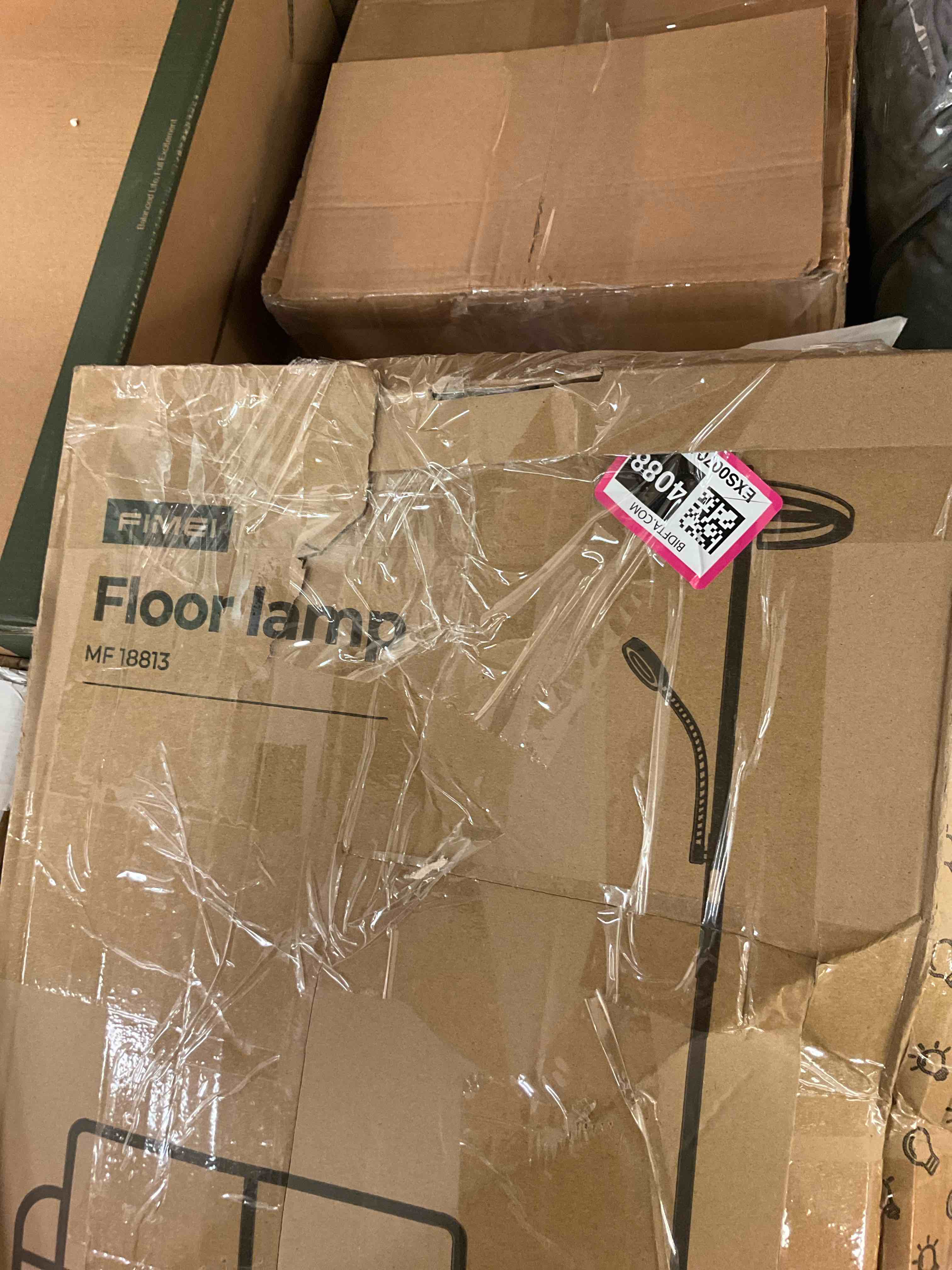 auction pickup returns pallet