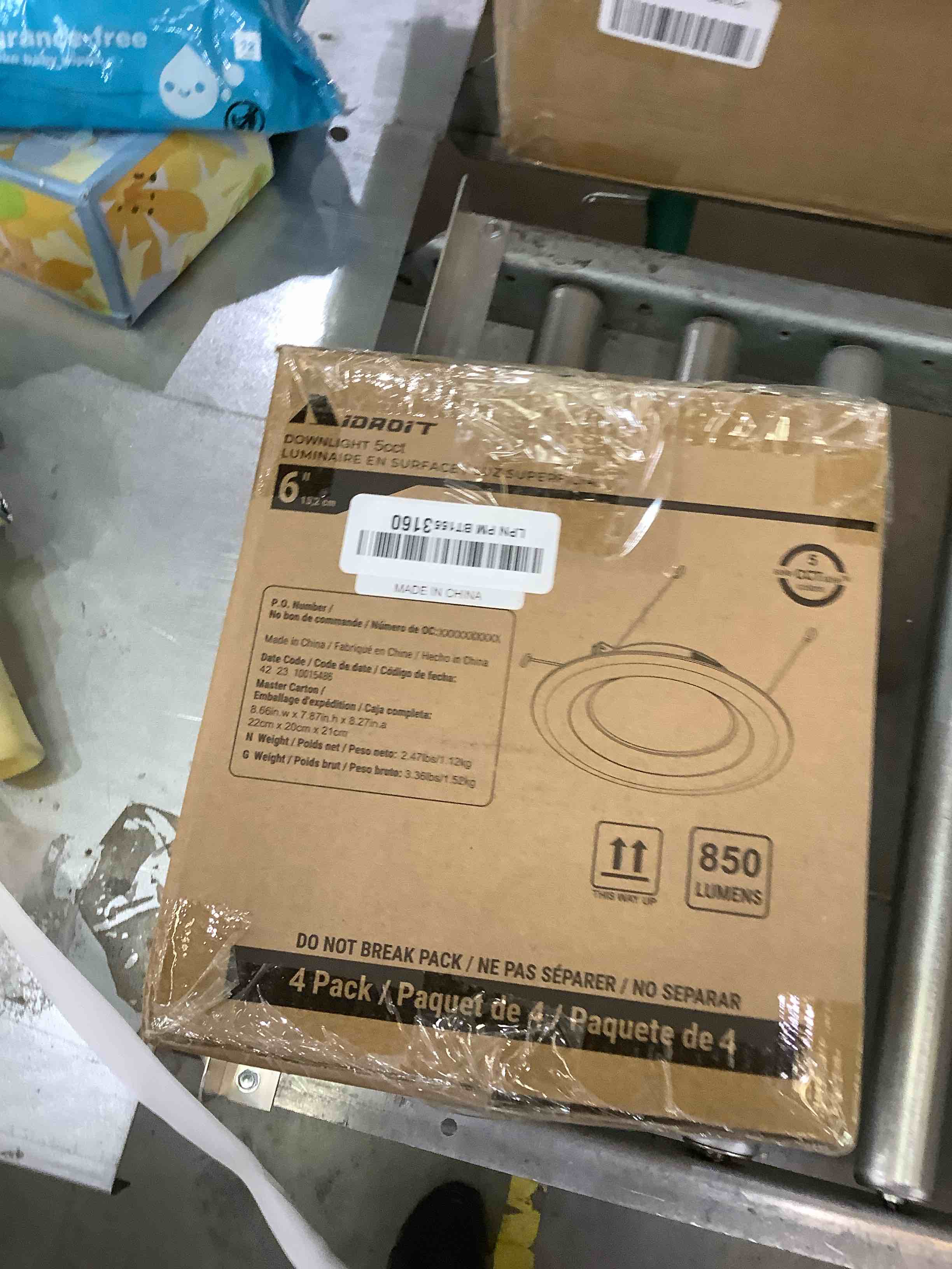 5/6 Inch 5CCT LED Recessed Lighting Can Lights Ceiling Light Dimmable Downlight 2700K/ 3000K/ 3500K/ 4000K/ 5000K Selectable, 8.8W, 850LM, CRI90+ Wet Rated, Retrofit Installation - ETL & FCC, 4 Pack