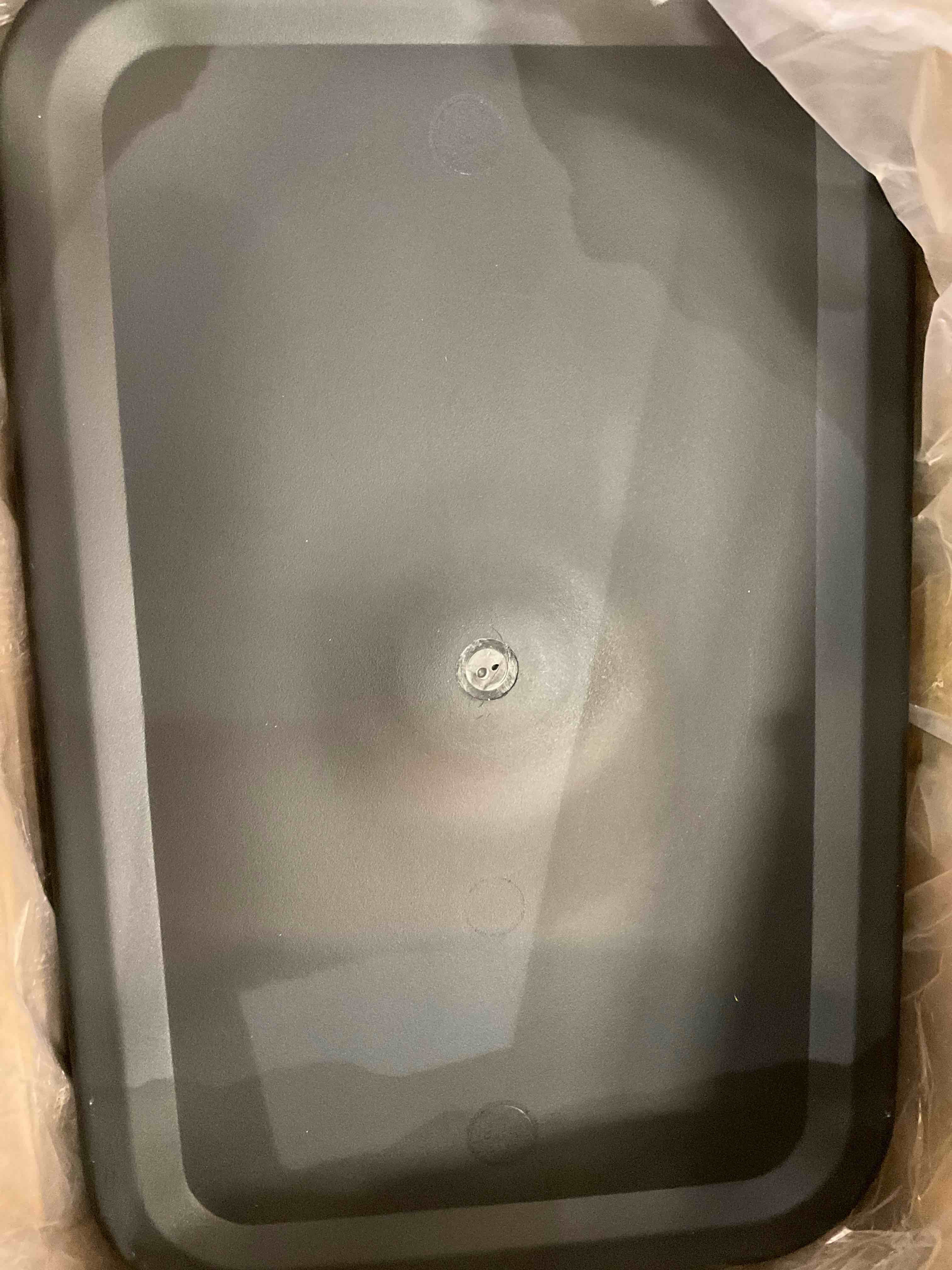 iTouchless Prime 13.2 Gallon Plastic Sensor Trash Can, Durable Dent-Proof Construction, Slim and Space-Efficient Automatic Bin Great for Kitchen, Home, Office, Business, Garage, Black Color