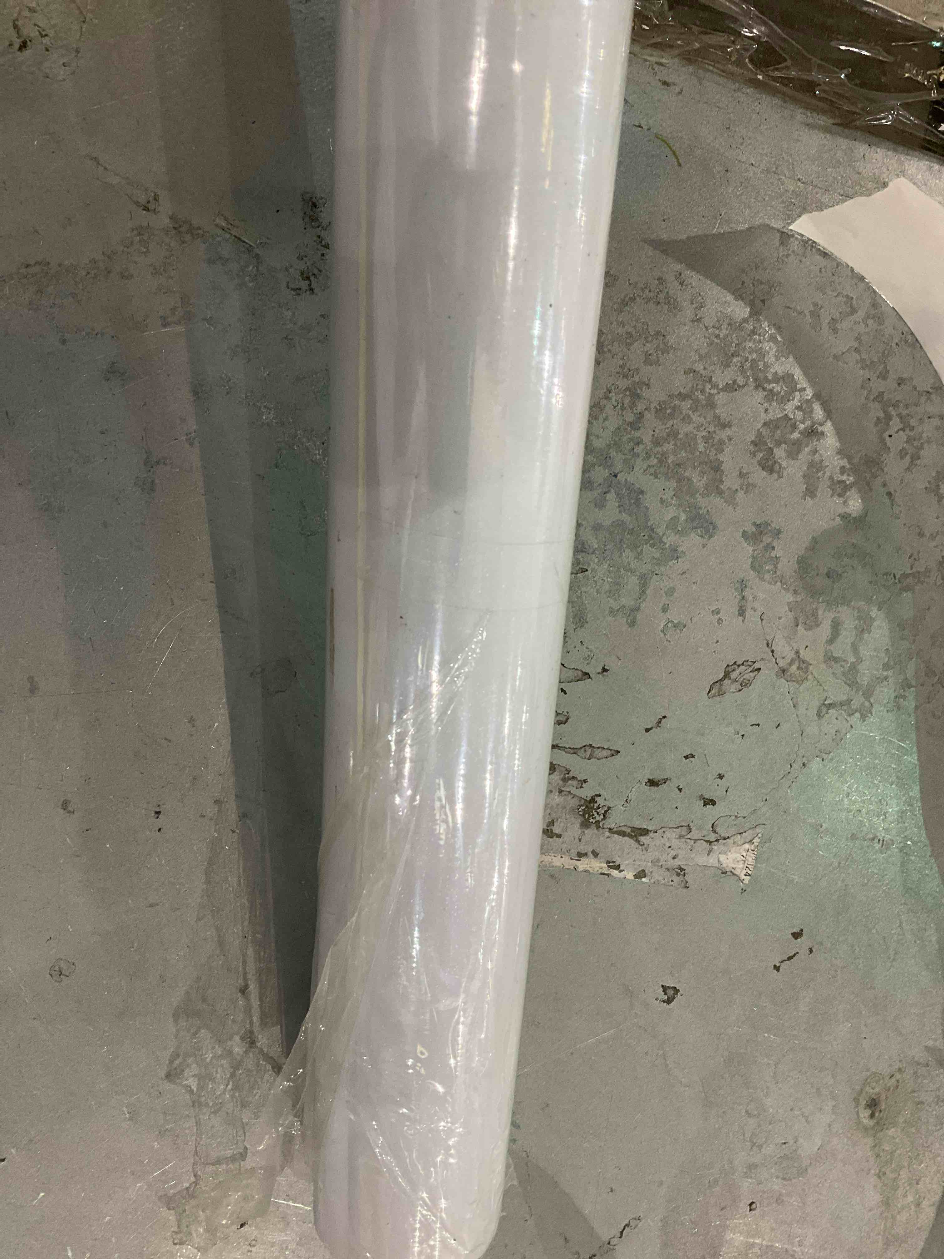 Shiny Self Adhesive Wallpaper White Glossy Removable Peel and Stick Wallpaper,23.6" X 393 "Waterproof Countertop Paper White Contact Paper for Cabinet Countertop Furniture Kitchen Vinyl Film