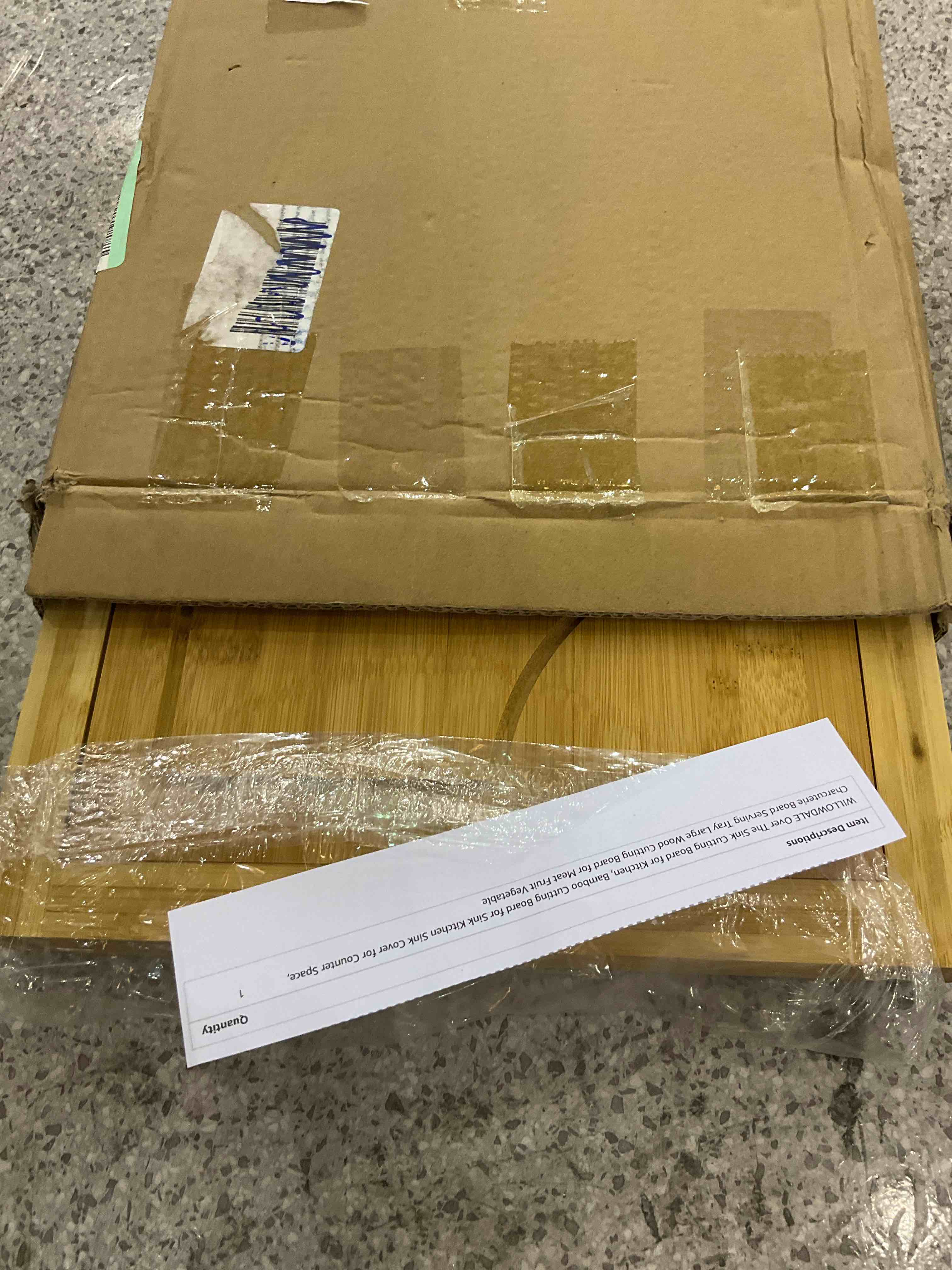 LotFancy Extra Large Bamboo Cutting Board, 30 x 20 Inch, Stove Top Cover Noodle Board, Wood Chopping Board for Kitchen with Juice Groove and Handle, Turkey Carving Board, Charcuterie Board