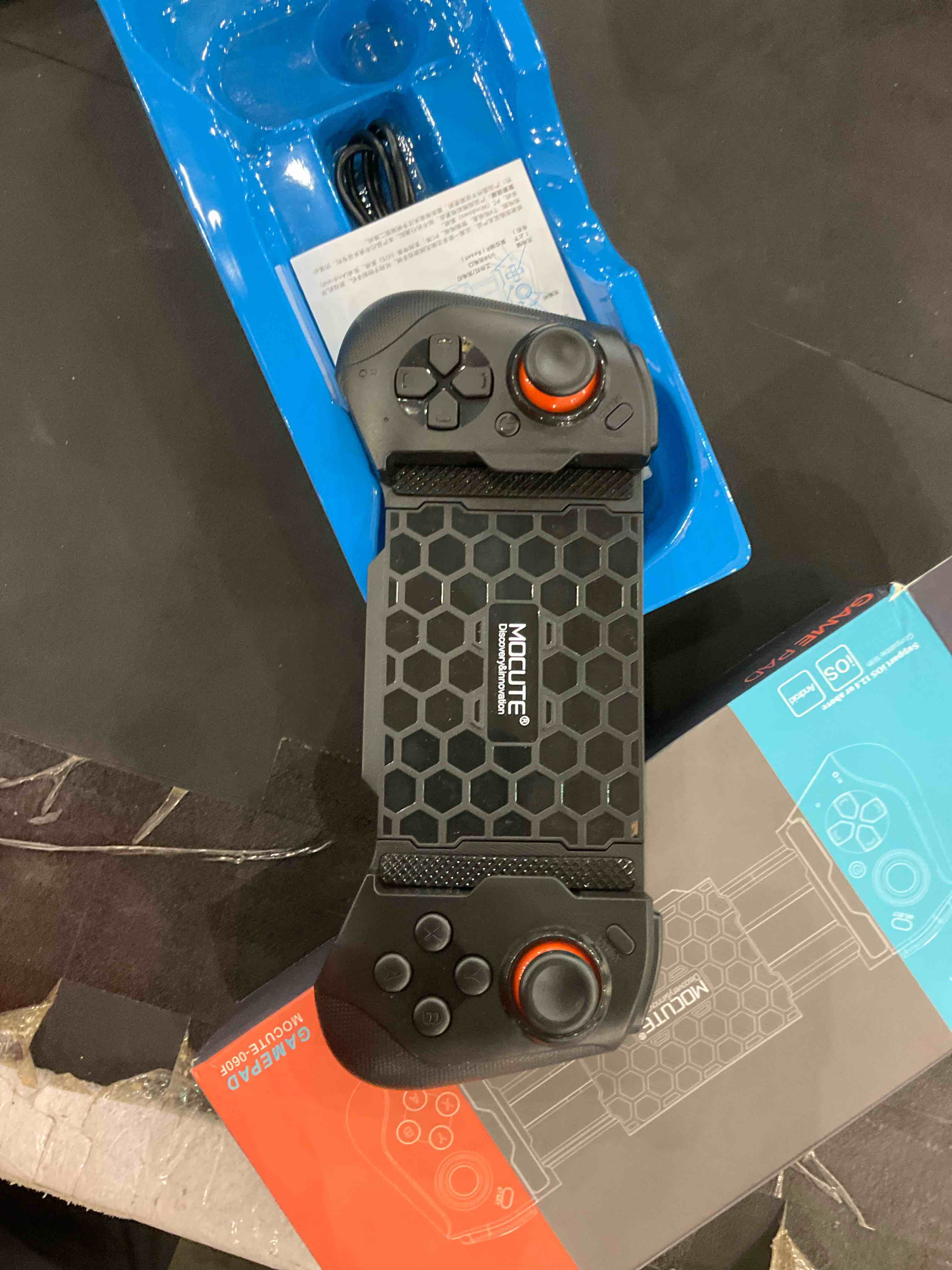 MOOKEENONE Replace Bluetooth Phone Game Controller for Mocute 060 Plastic Lightweight Portable Game pad for Mobile Game Joystick