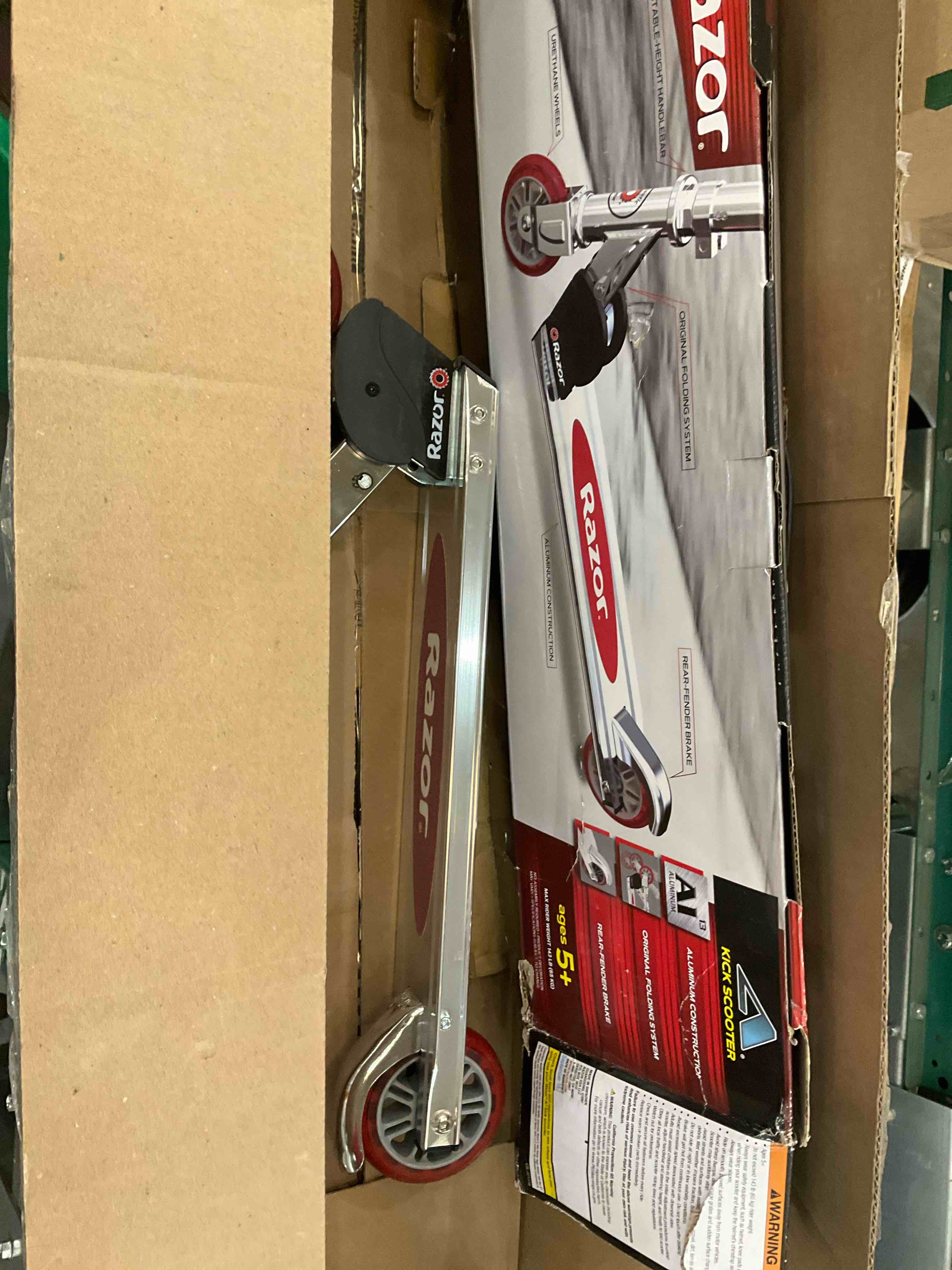 Razor Spark Kick Scooter - Red 