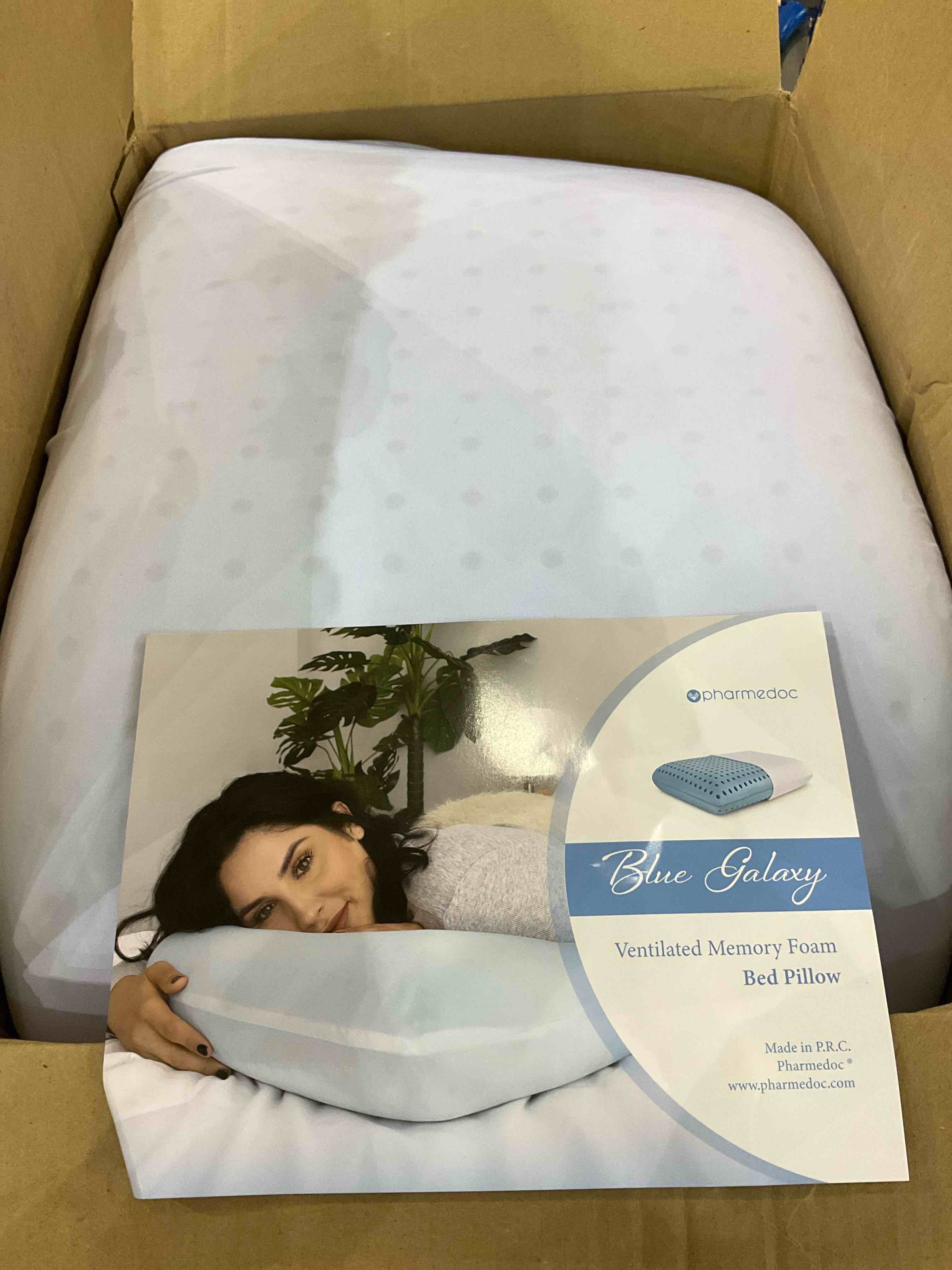 pharmedoc Ventilated Memory Foam Bed Pillow