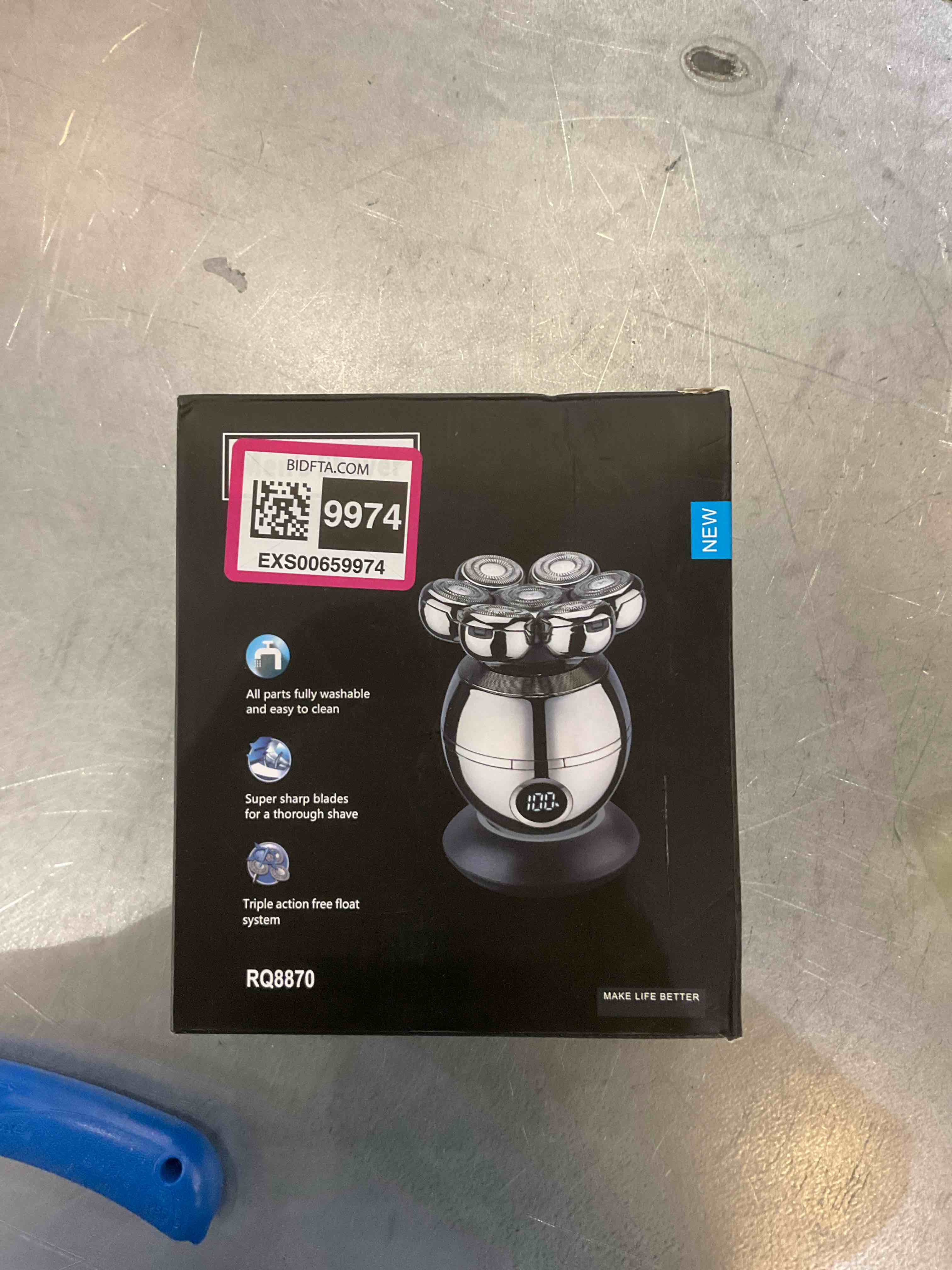 Electric Bald Head Shaver, Upgrade 5 in 1 Head Shavers for Bald Men, with Nose Hair Sideburns Trimmer, Waterproof Wet/Dry Mens Razor Grooming Kit, Anti-Pinch, LED Display, Cordless, and Rechargeable