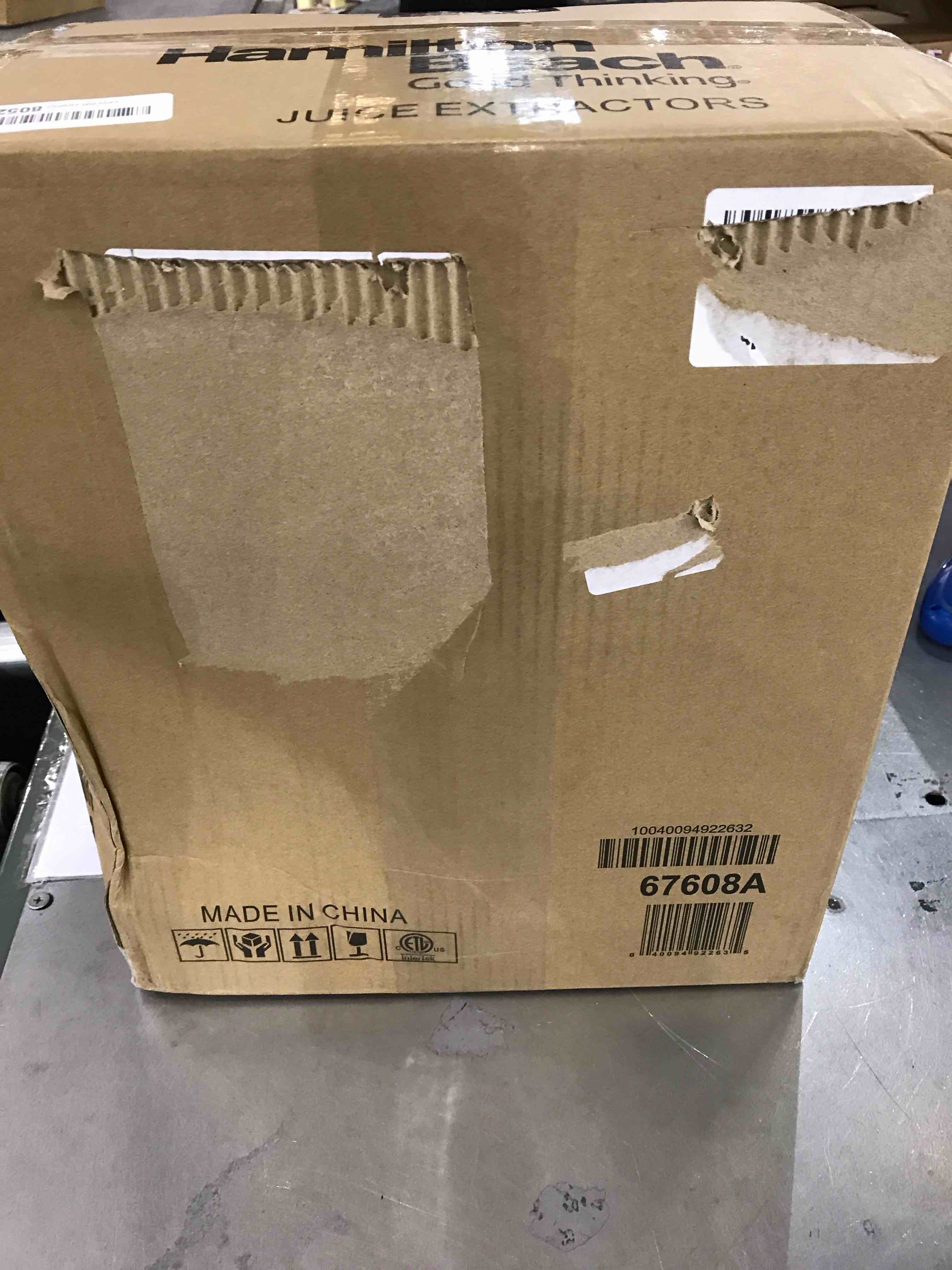 Hamilton Beach Juicer Machine, Big Mouth Large 3” Feed Chute for Whole Fruits and Vegetables, Easy to Clean, Centrifugal Extractor, BPA Free, 800W Motor, Silver