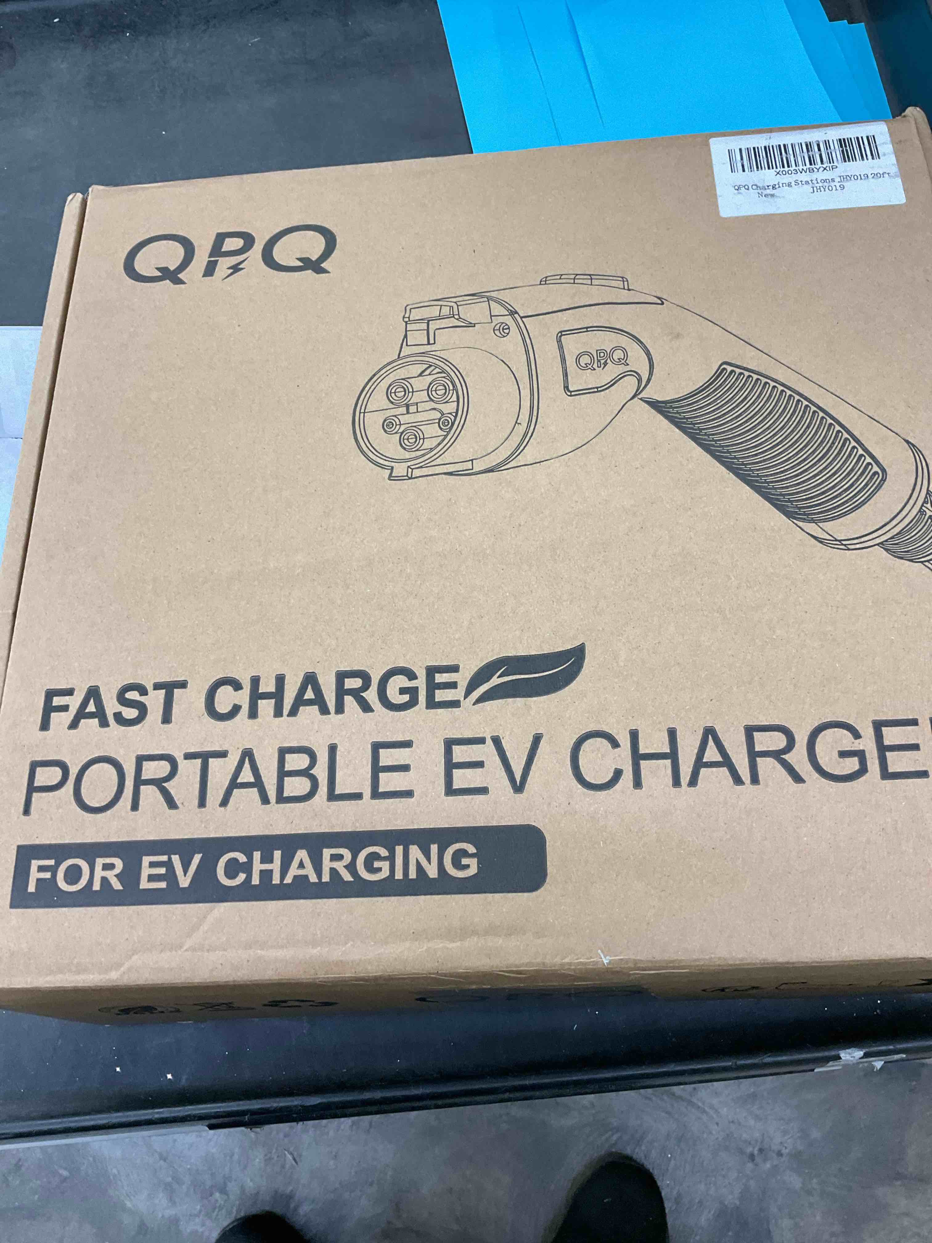QPQ Charging stations JHY019 20ft Portable EV Charger
