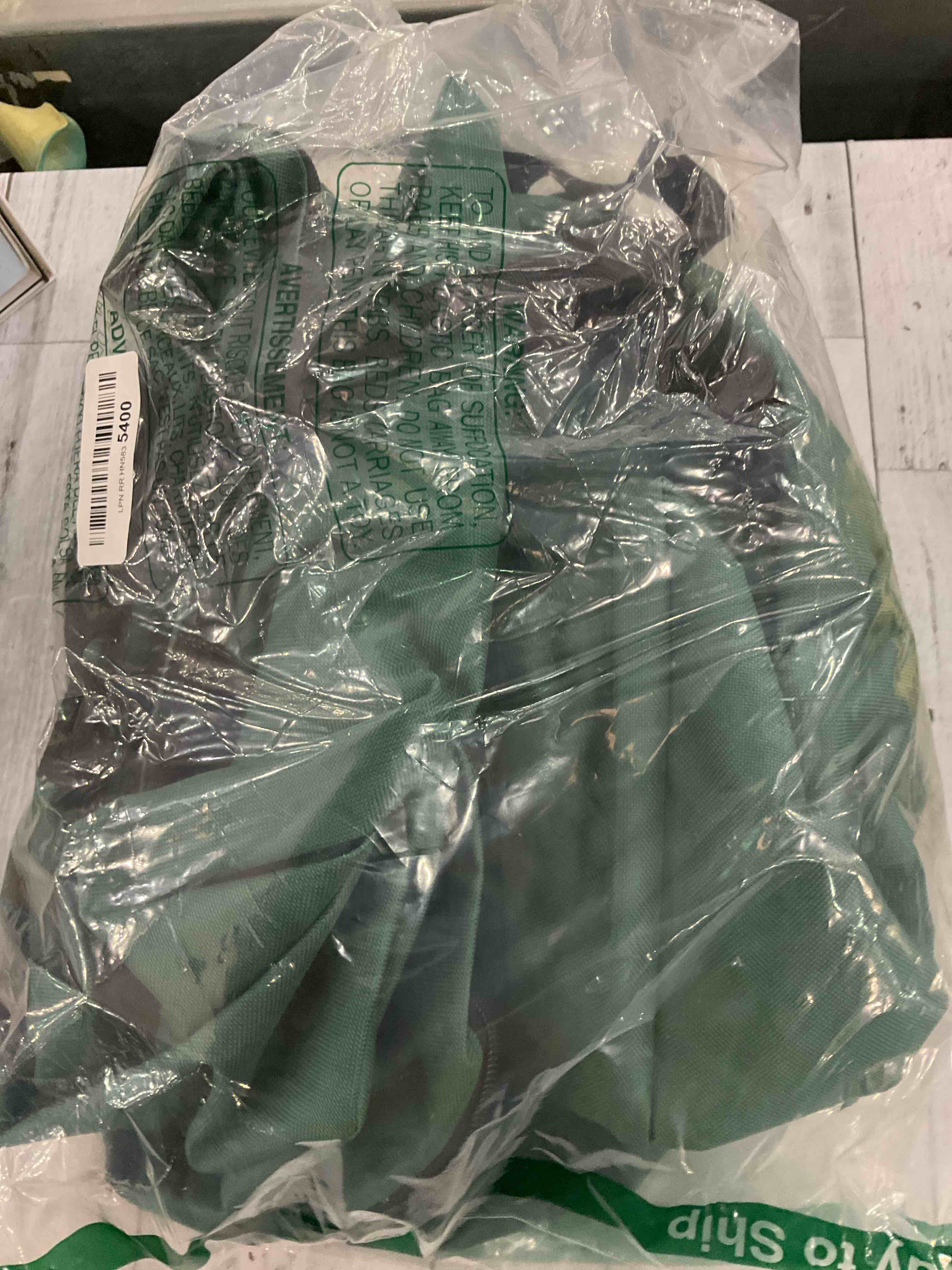 Zober Premium Christmas Tree Storage Bag - Fits Up to 7.5 ft Tall Artificial Disassembled Trees, Durable Handles & Sleek Dual Zipper - Holiday Xmas Bag Made of Tear Proof 600D Oxford