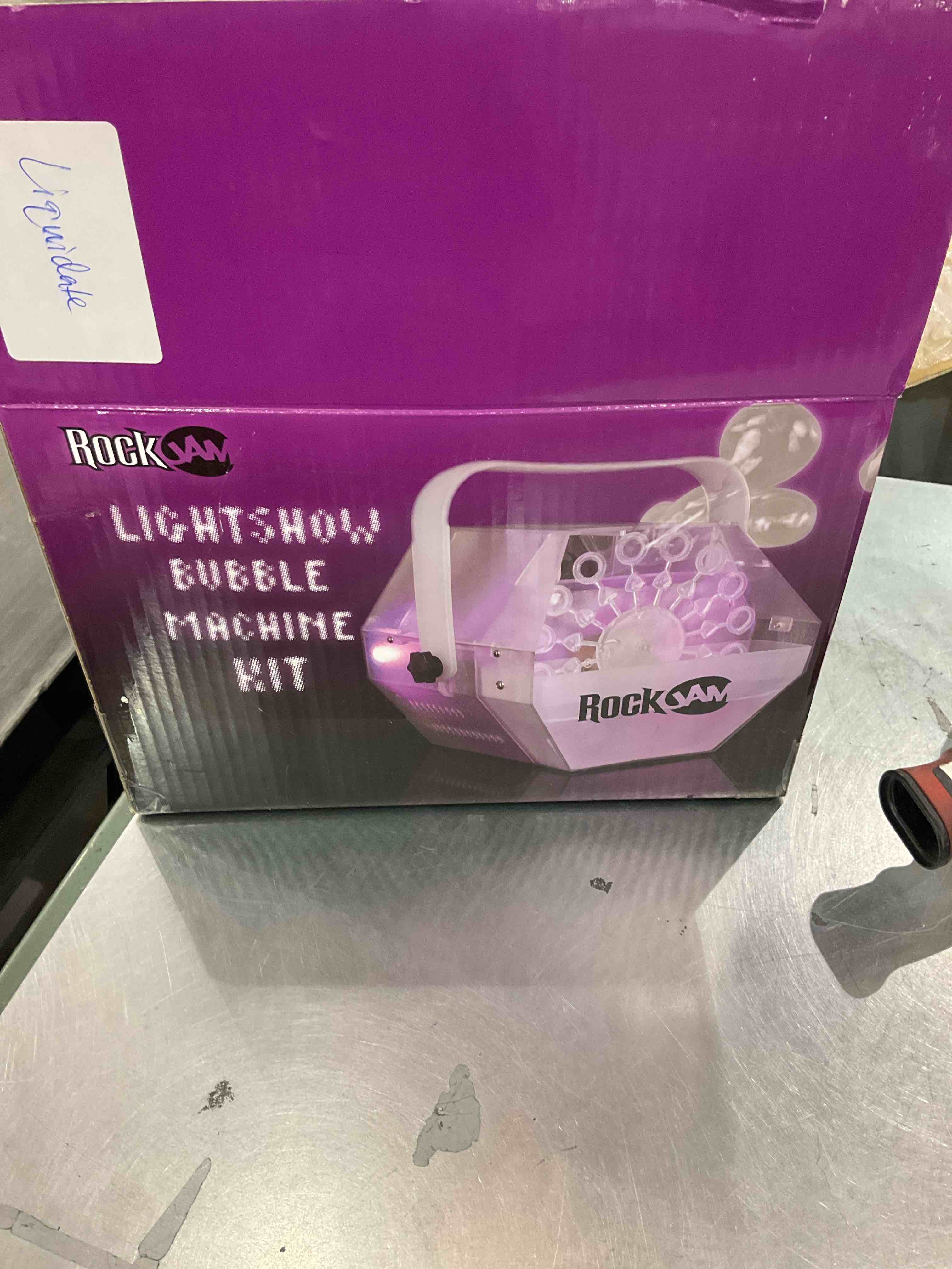 LIGHTSHOW BUBBLE MACHINE