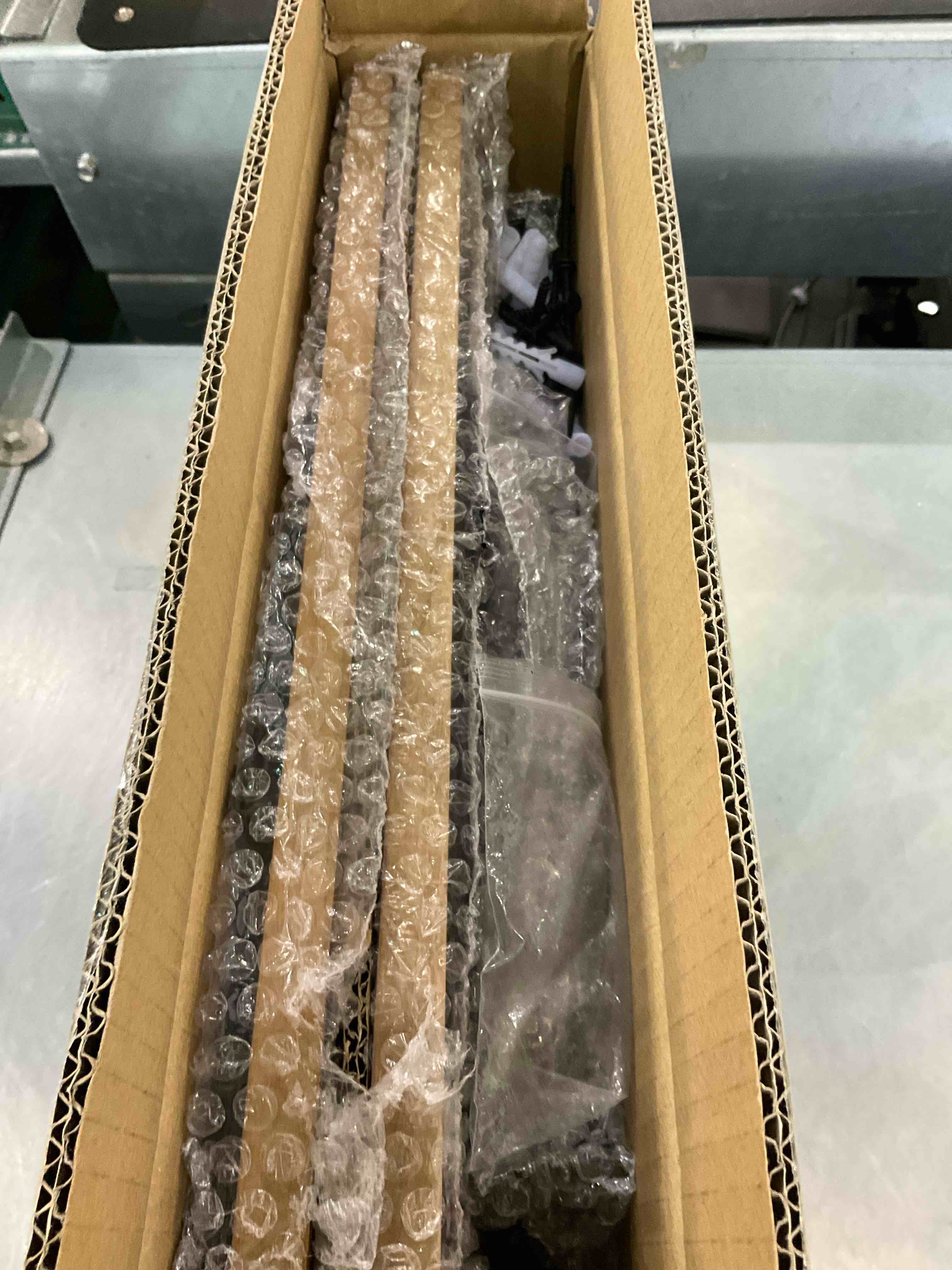 VEBAVO Floating Bookshelves Set of 2 - Double Storage Unique Wall Bookshelf - Natural Wood & Metal Brackets Bookshelf Wall Mount, Innovative Space-Saving Solution Hanging Bookshelf (16.5W x 6.7D)