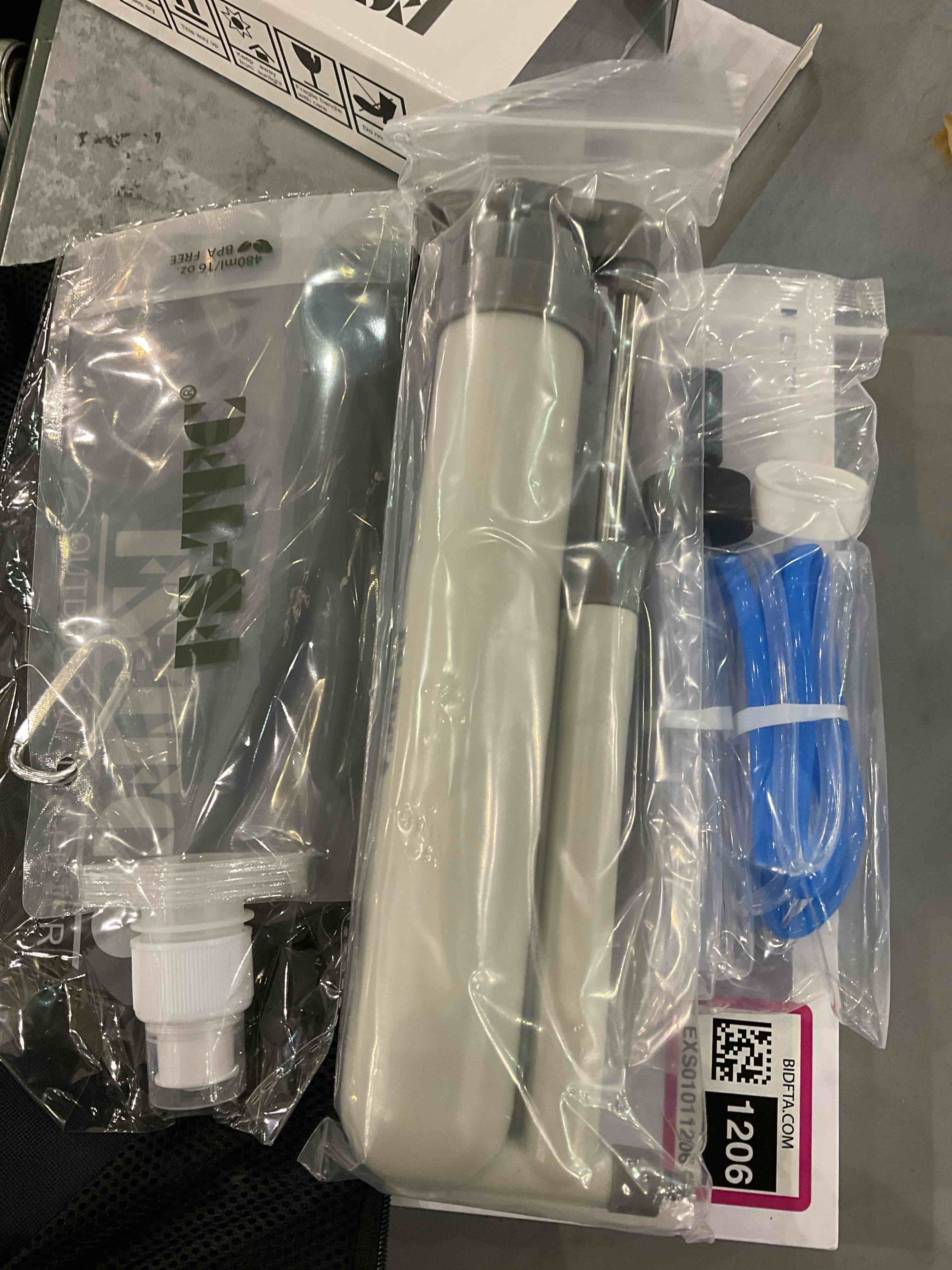 fan tic hand press if water filter