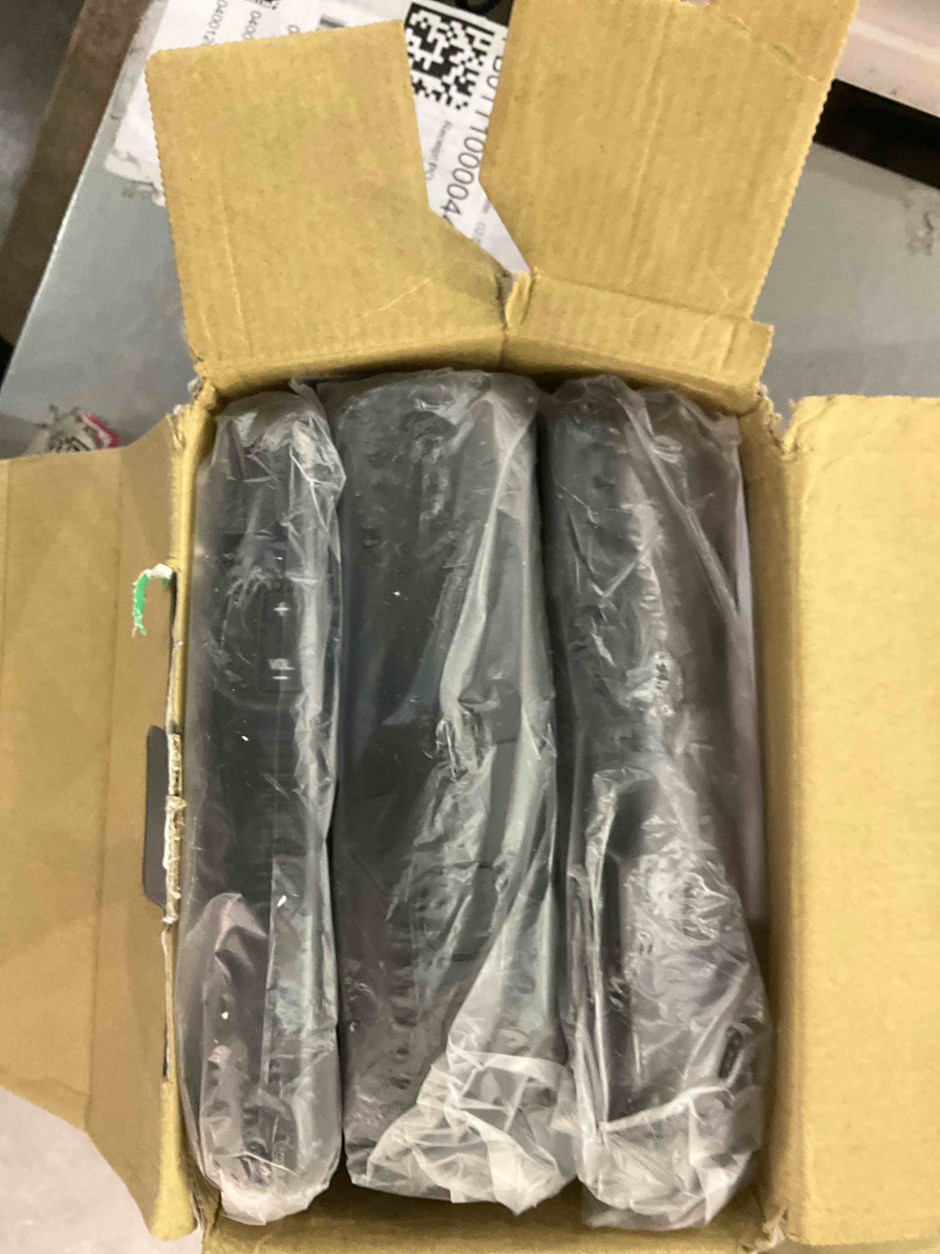 Panasonic DECT 6.0 Expandable Cordless Phone System with Answering Machine and Call Blocking - 3 Handsets - KX-TGE633M (Metallic Black)