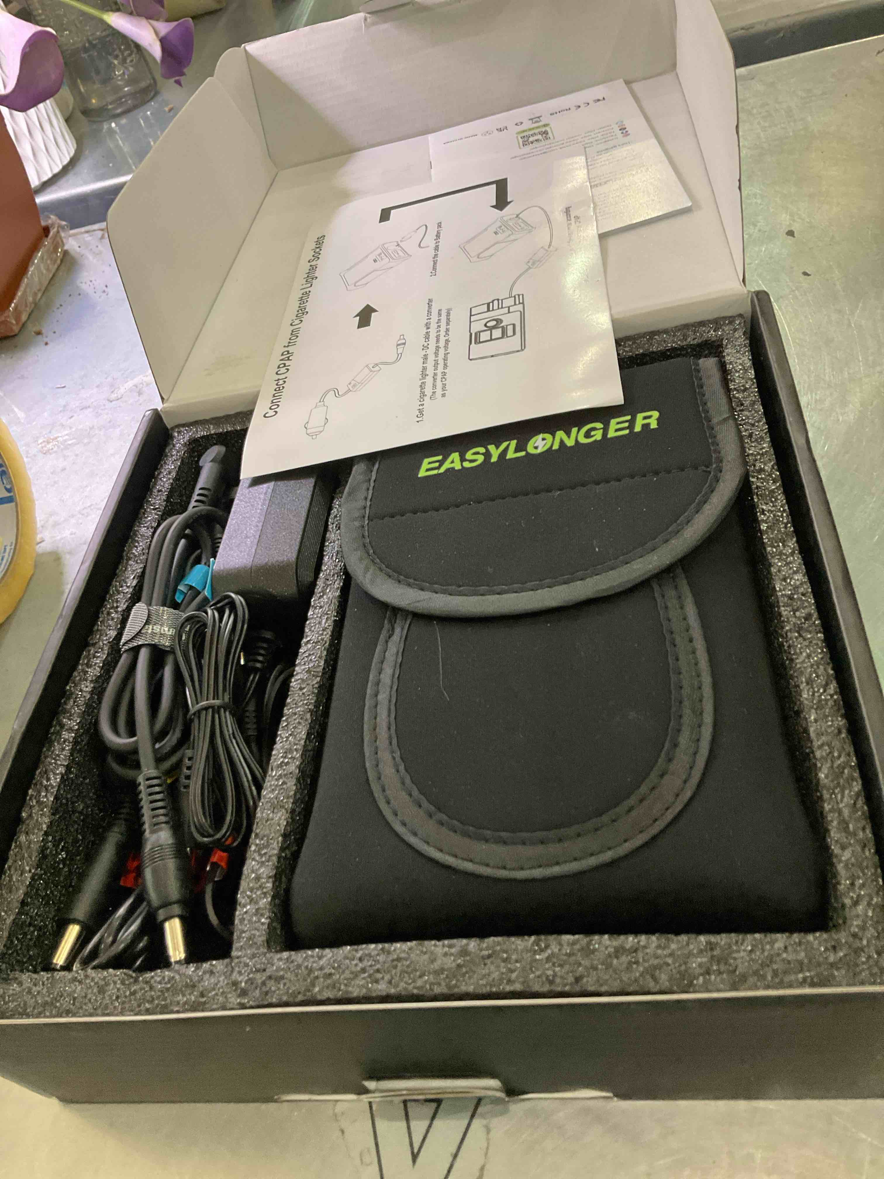 EASYLONGER Easy Charge, Longer Power ES400 AIR ENERGY STORAGE POWER