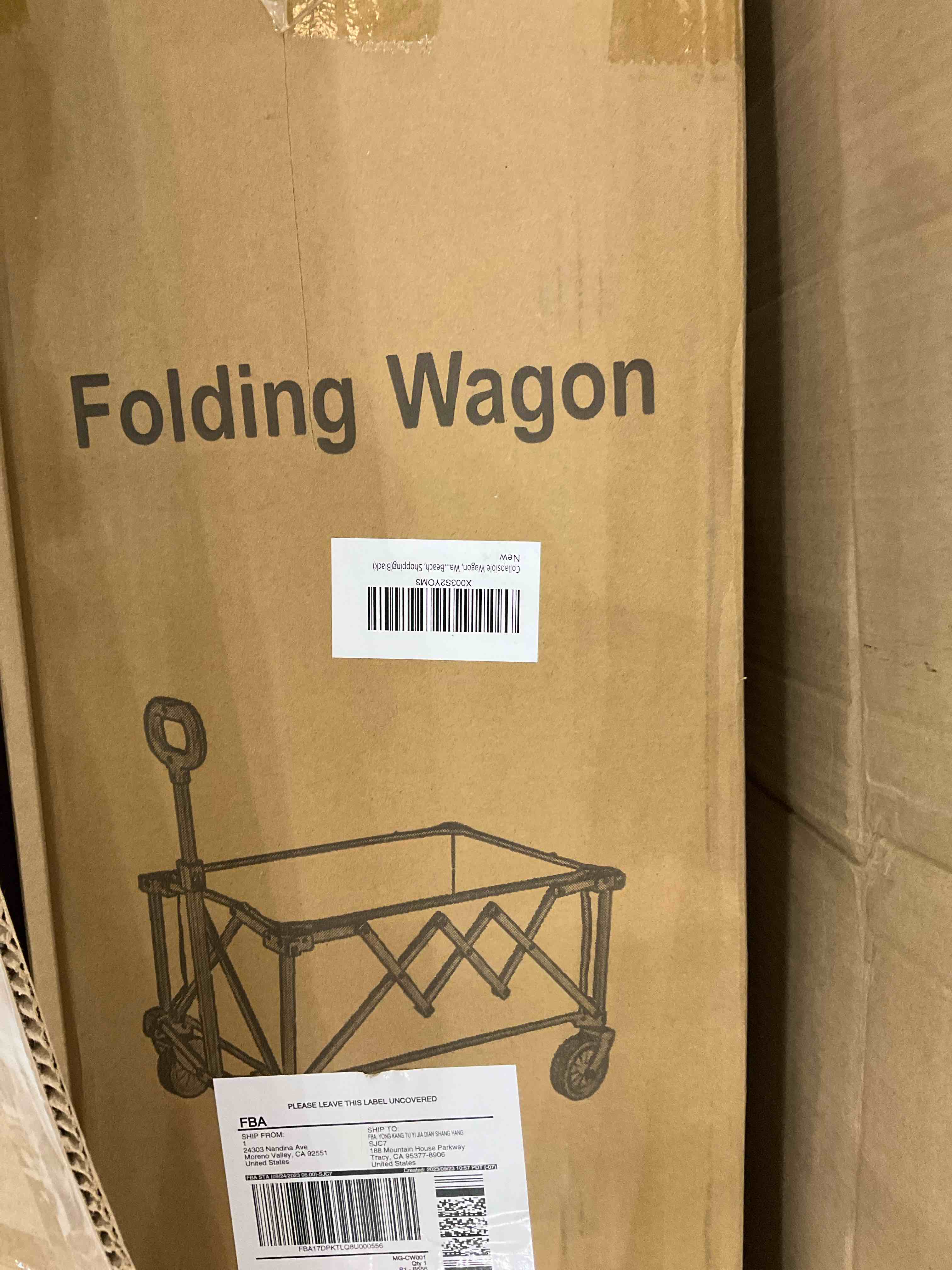 collapsible folding wagon 