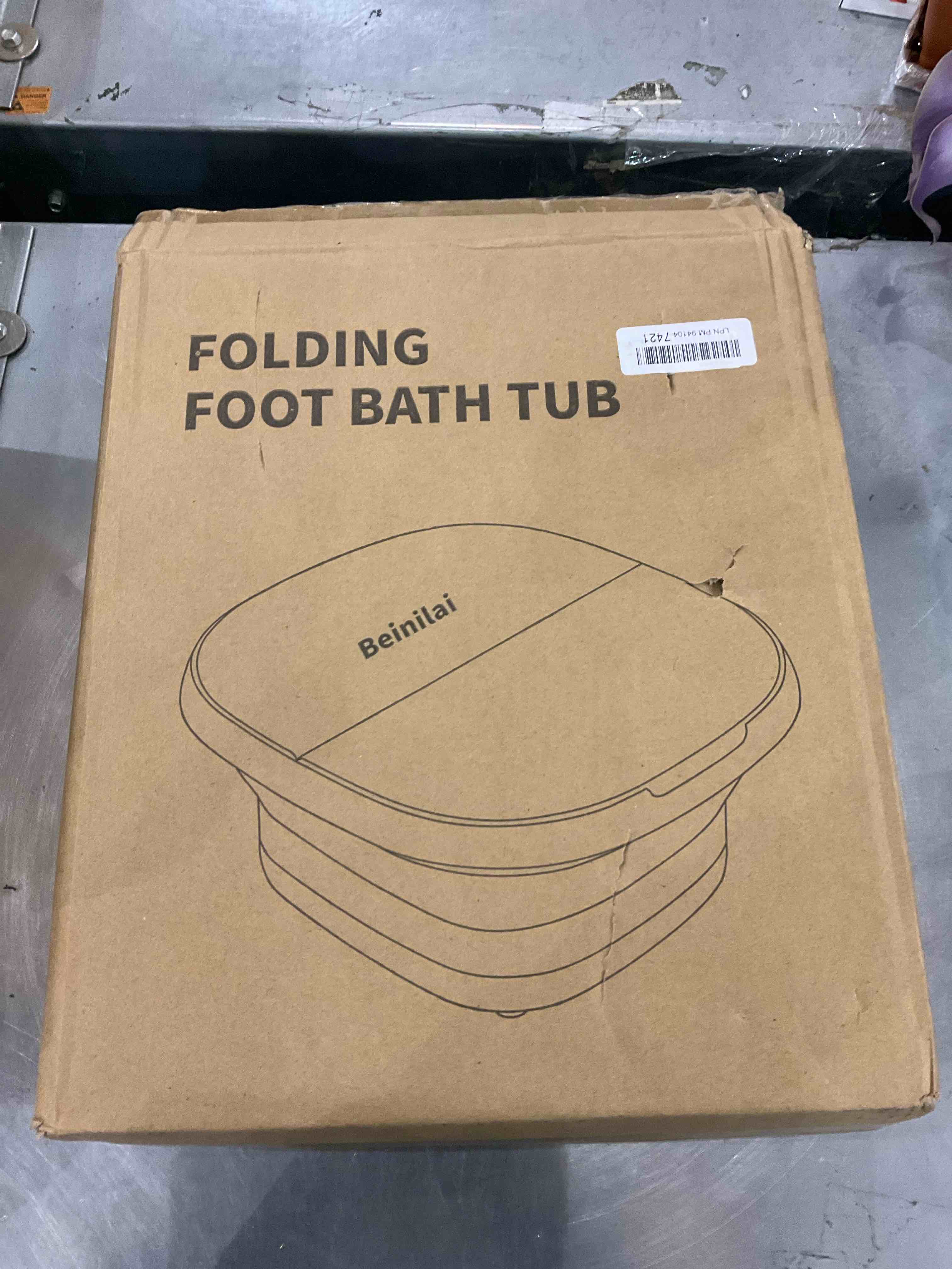 FOLDING FOOT BATH TUB