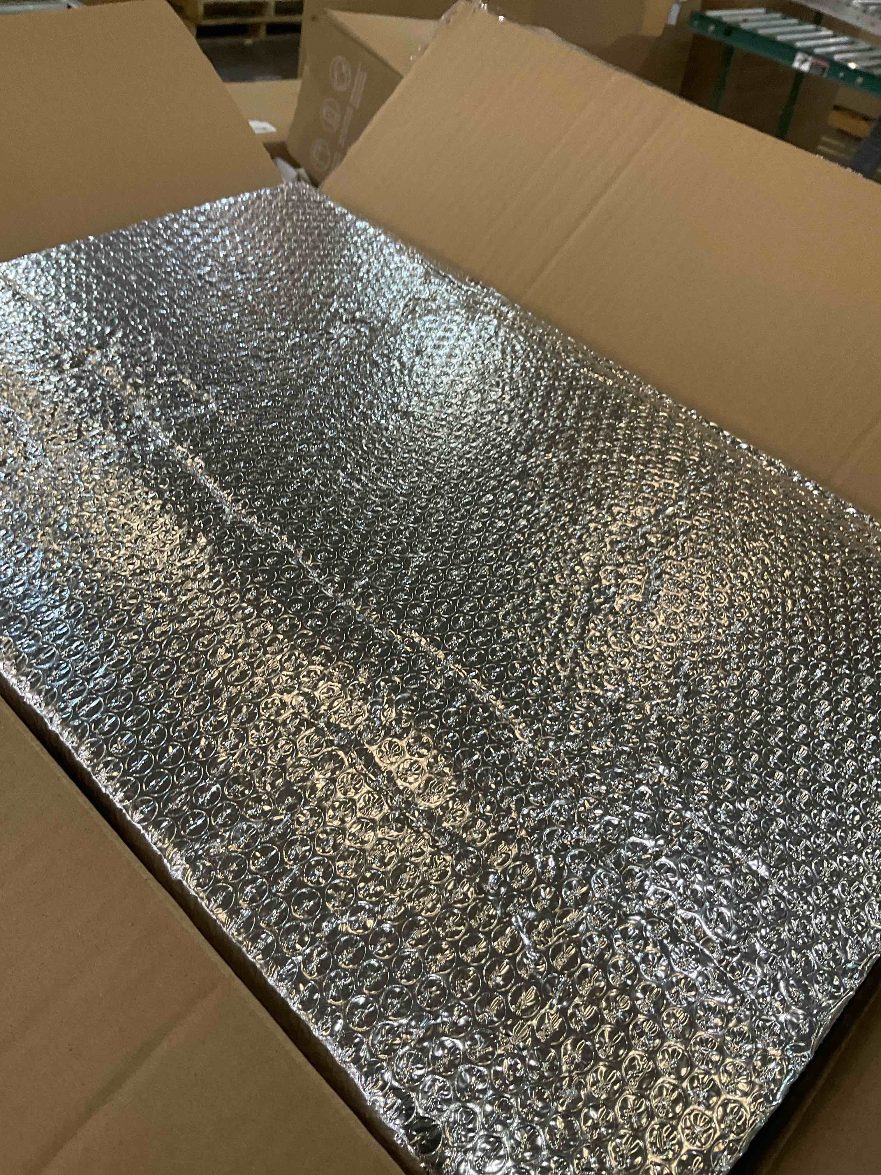 Garage Door Insulation Set Double Bubble Insulation Panels Reflective Aluminum Radiant Barrier Thermal Insulation Shield with Adhesive Tape for Garage Greenhouse Attics Walls (16 Pcs, 20.5 x 54 Inch)