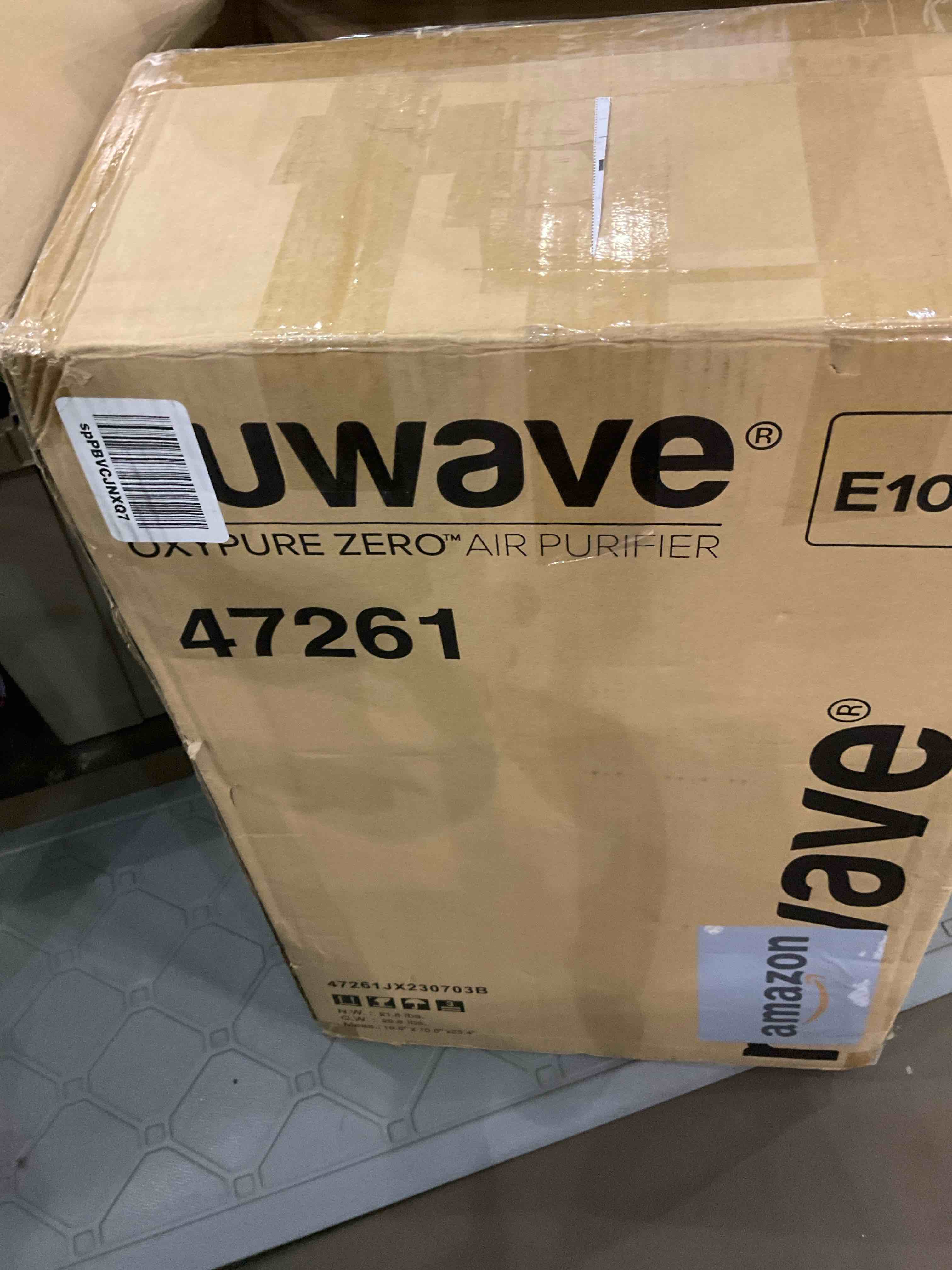 Nuwave OxyPure ZERO Smart Air Purifier, Large Area up to 2,002 Sq Ft, Dual 4-Stage Air Filtration, Adjustable 30°, 60°, 90° Vents, Washable & Reusable Filters for ZERO Waste & ZERO Filter Replacements