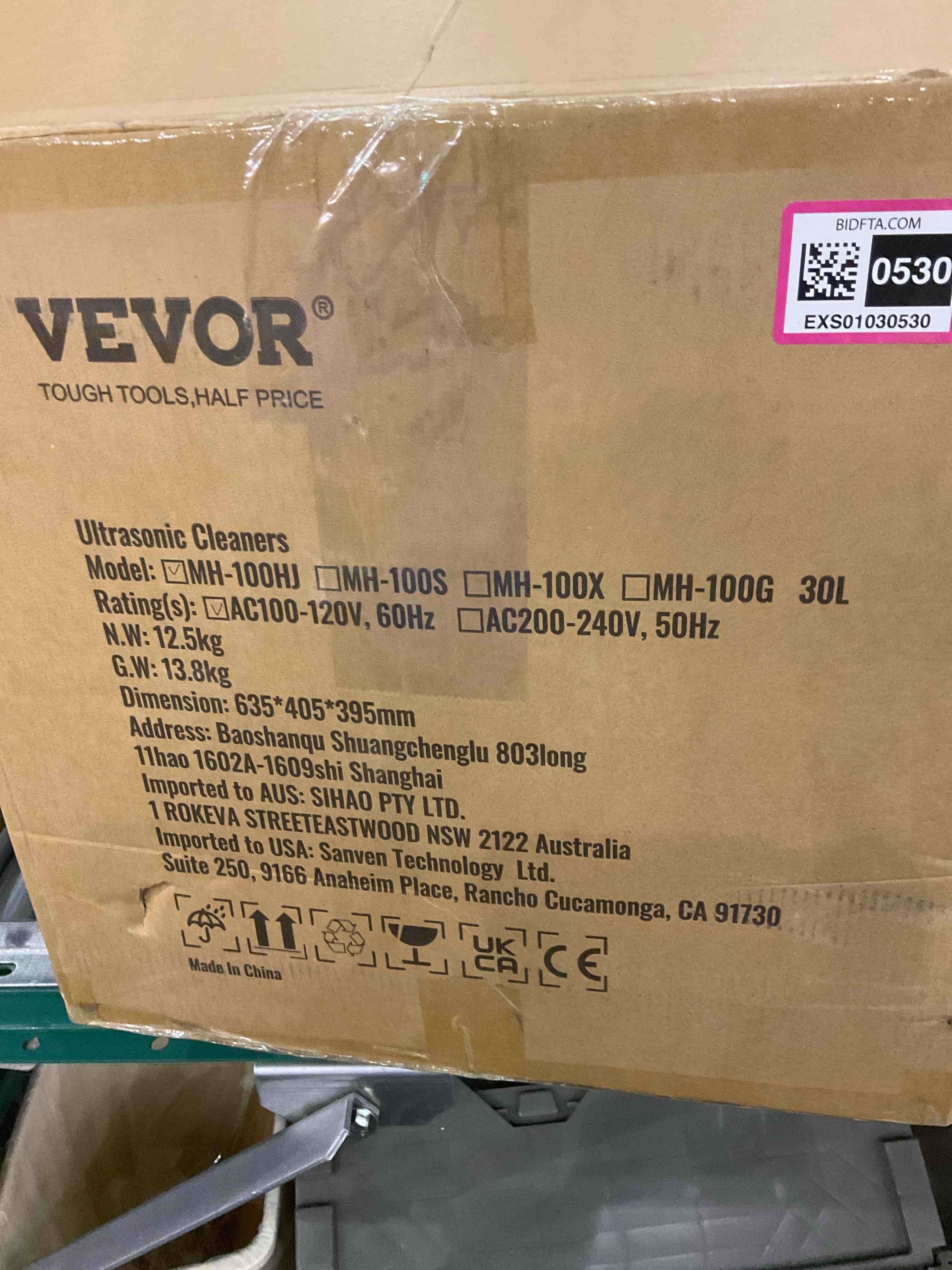 Mophorn 30L Ultrasonic Cleaner 304 Stainless Steel Professional Knob Control Ultrasonic Cleaners with HeaterTimer for Jewelry Watch Glasses Circuit Board Dentures Small Parts Dental Instrument