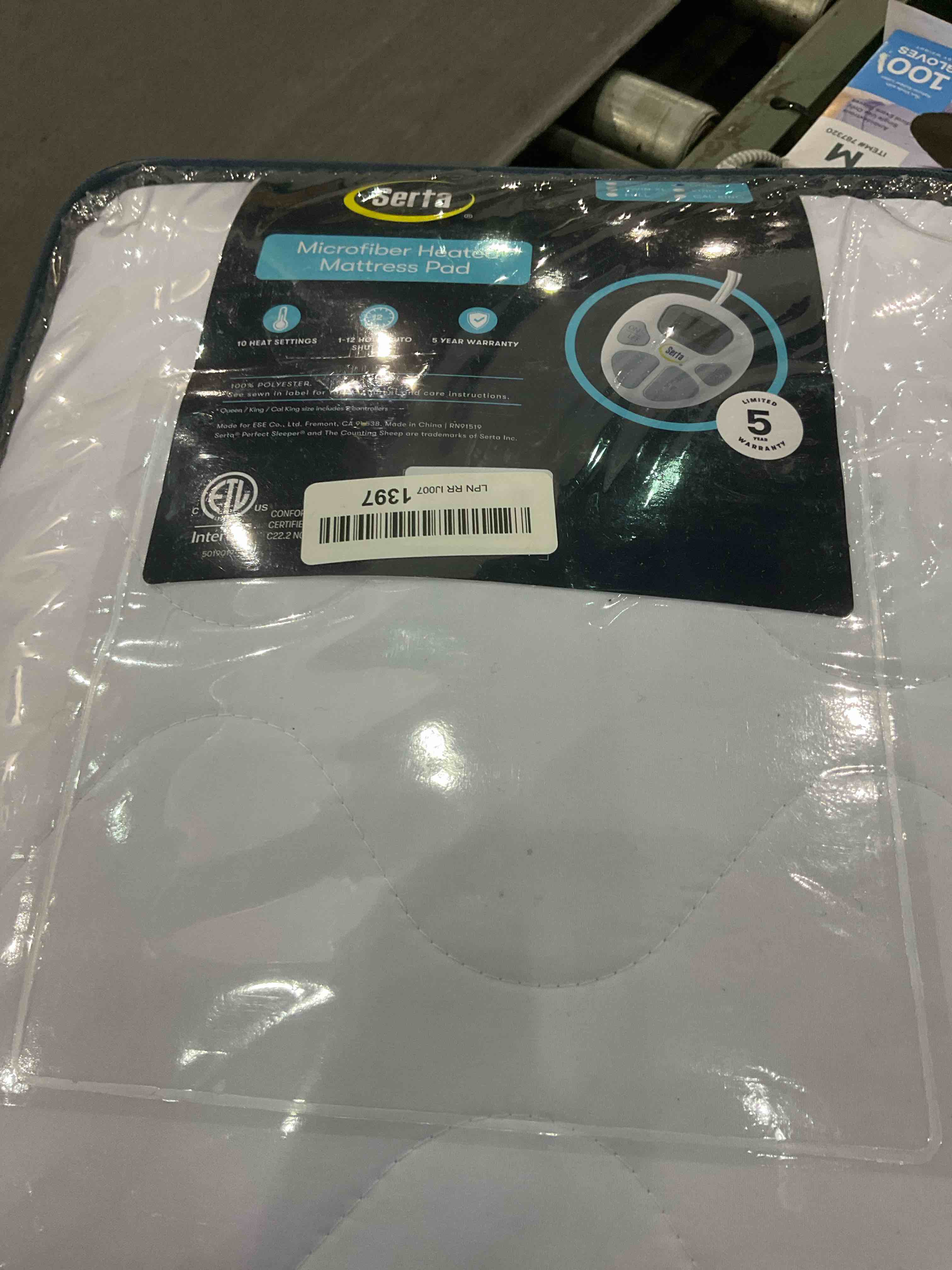 Microfiber Heated Mattress Pad