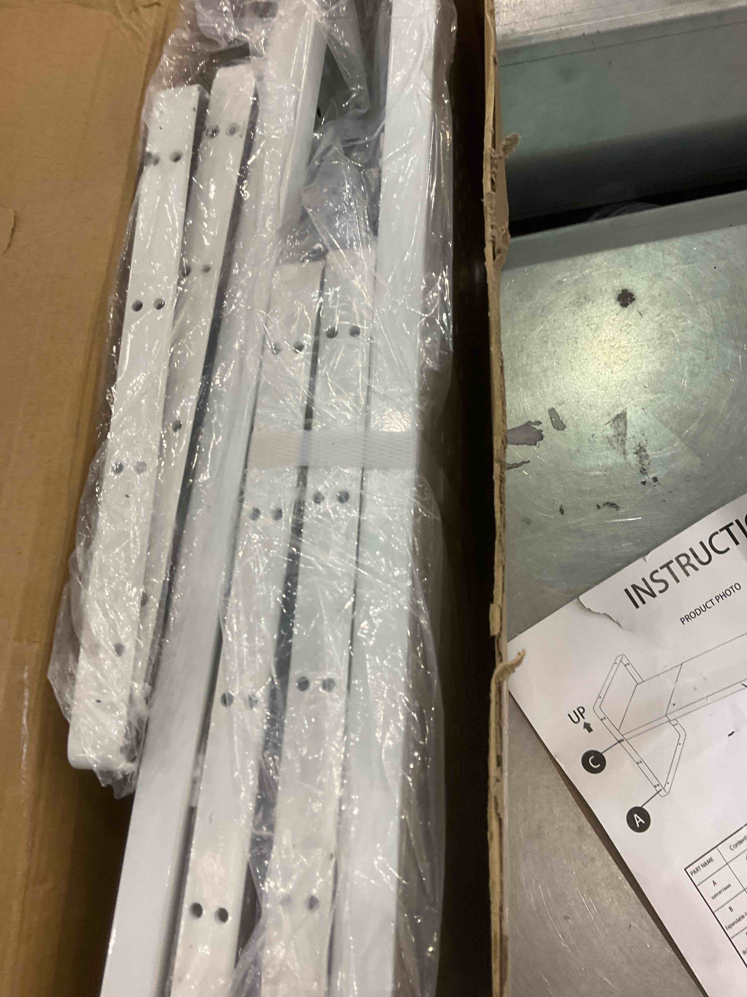 2Tier stacked shelves