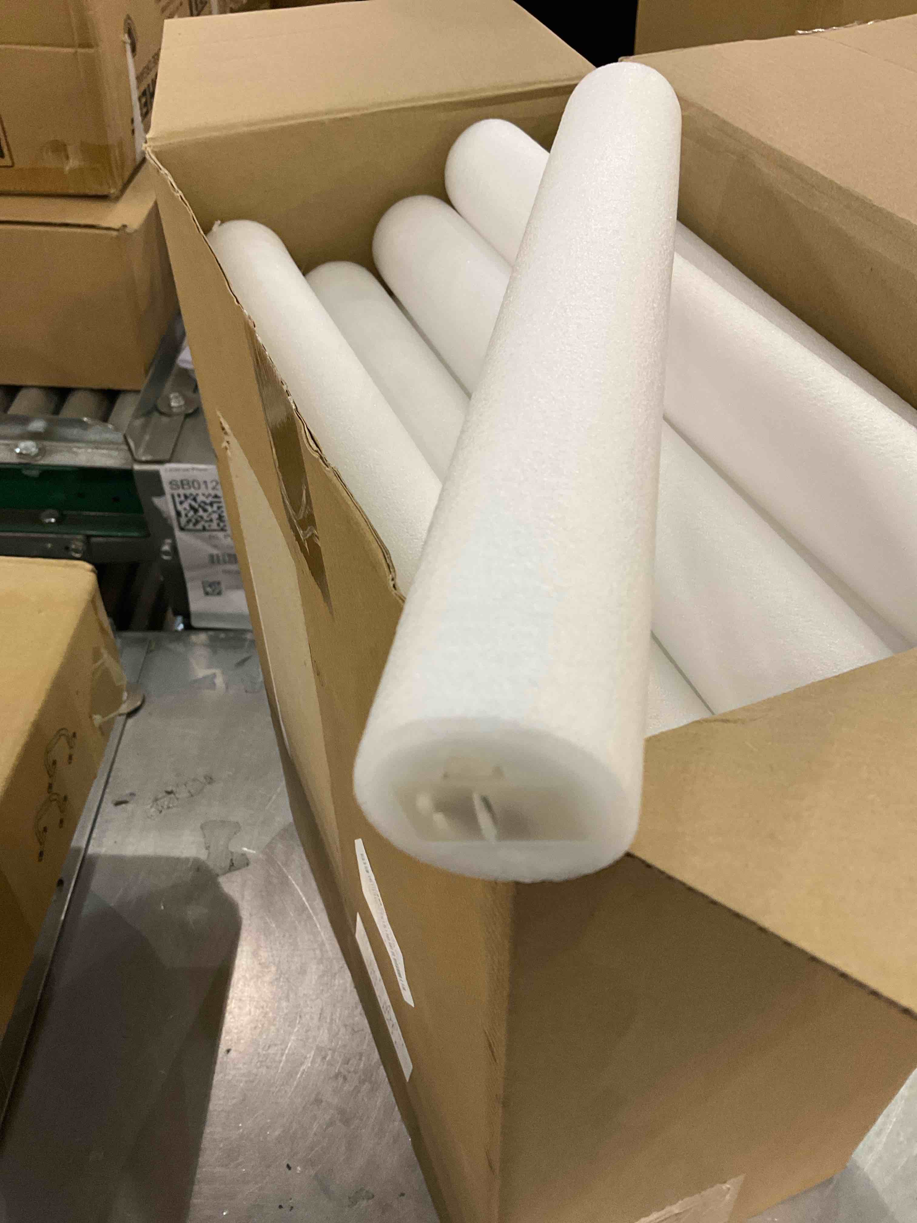 Liliful 48 Pcs Glow LED Cheer Foam Sticks Light up Glow Sticks Wedding Wand for Birthday Wedding Bridal Shower Raves Carnival Concert Glow in the Dark Party Favors Supplies (Purple)