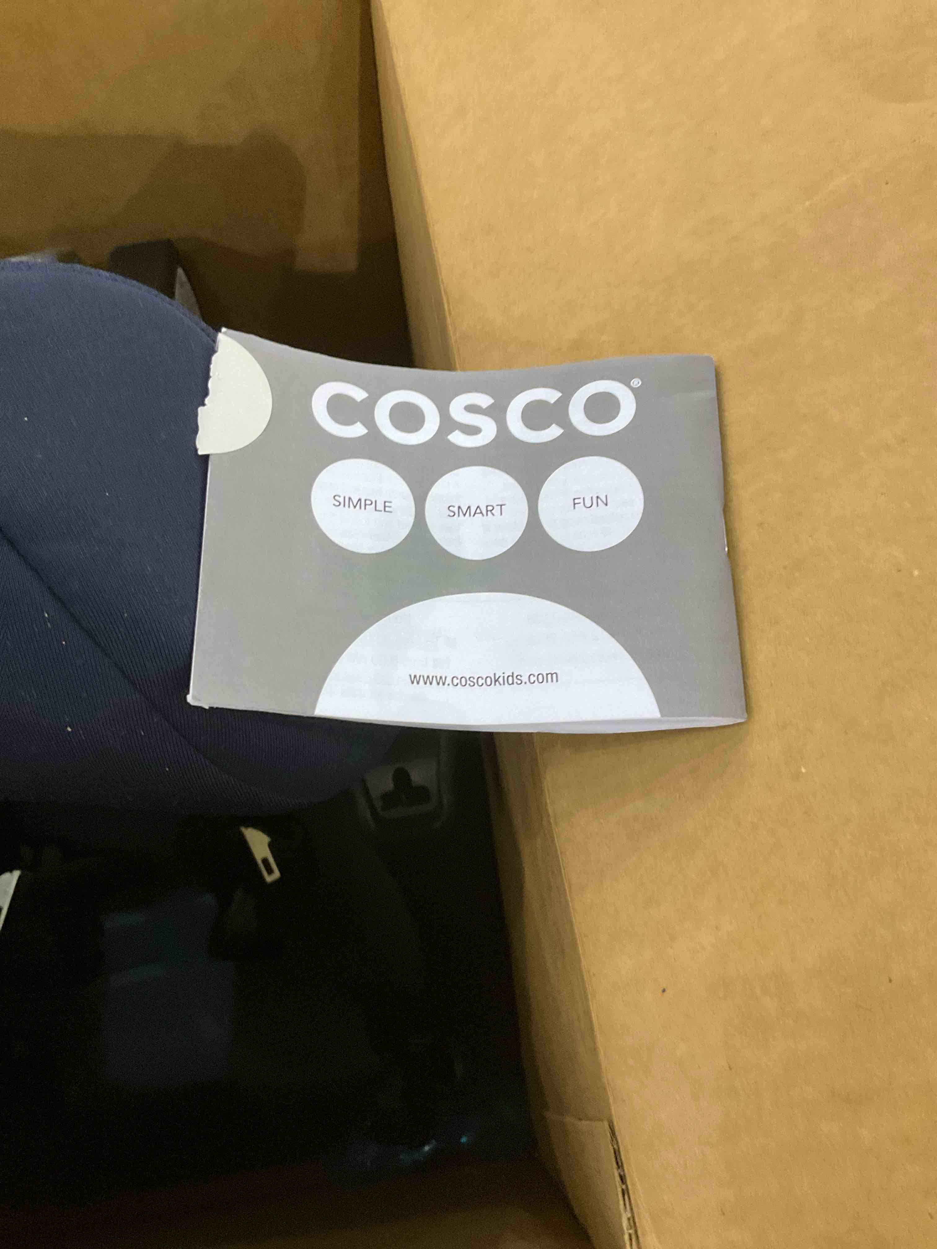 Cosco Finale Dx 2-In-1 Combination Booster Car Seat, Sport Blue