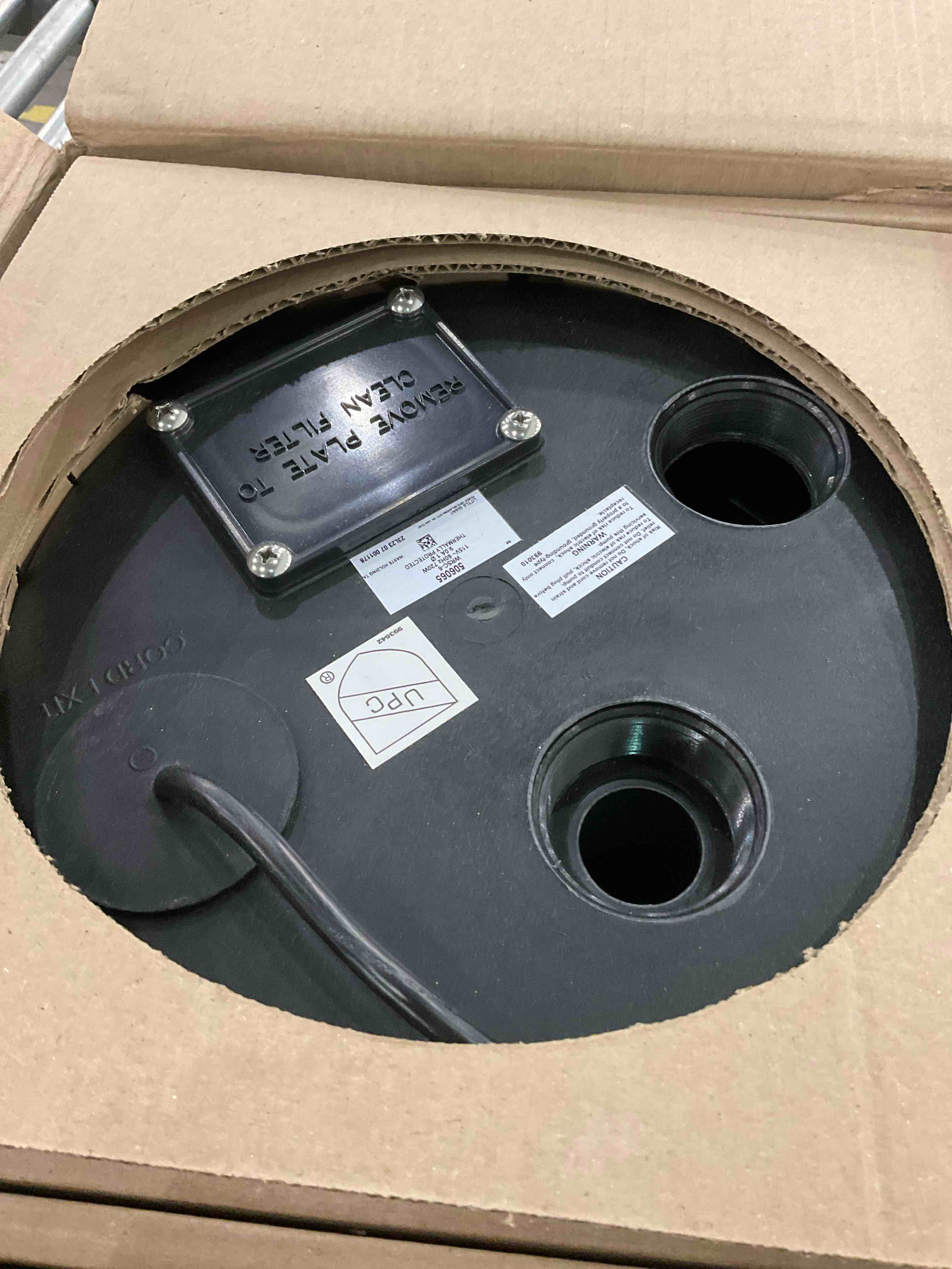 Little Giant WRSC6 Compact Drainosaur Tank and Sump Pump Combination