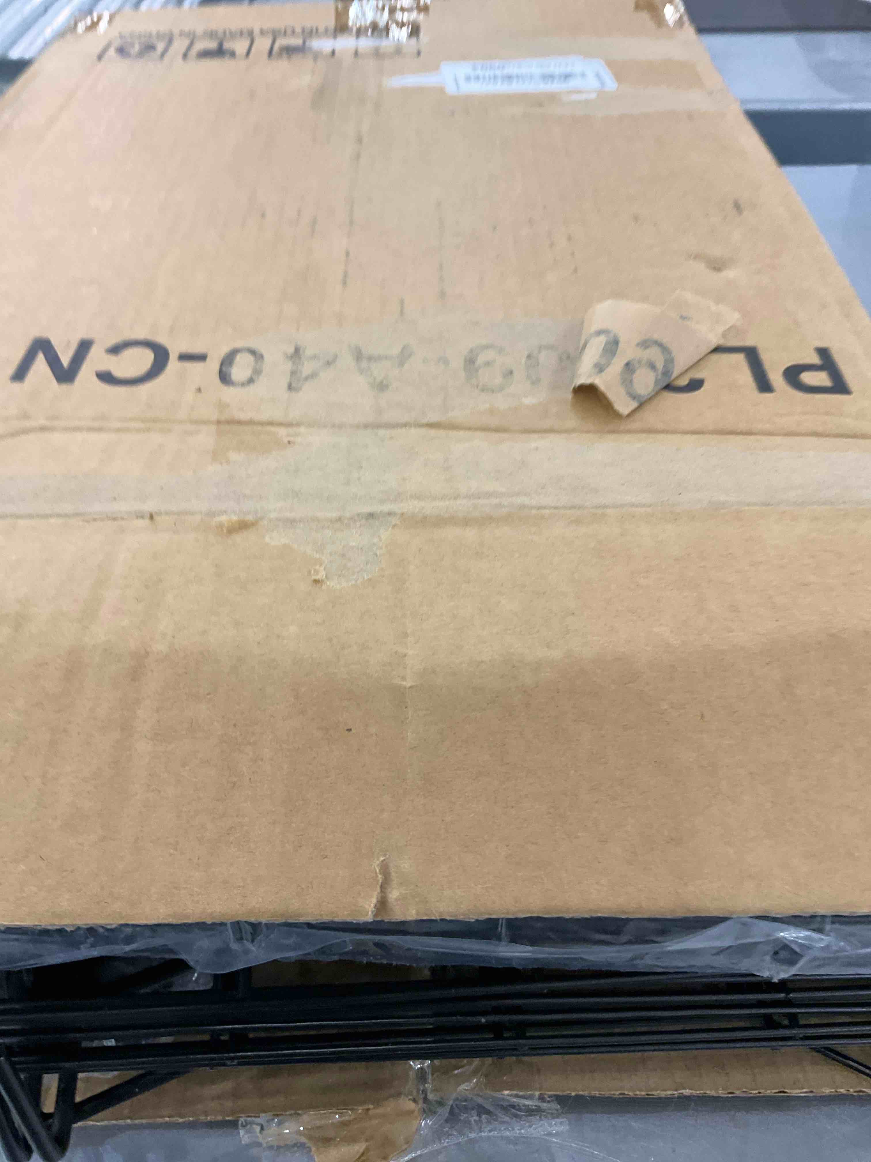 OUSHENG 20ft Decorative Garden Fence Fencing, Rustproof Metal Wire Border Animal Barrier for Dog, Flower Edging for Yard Patio, Grid, Black