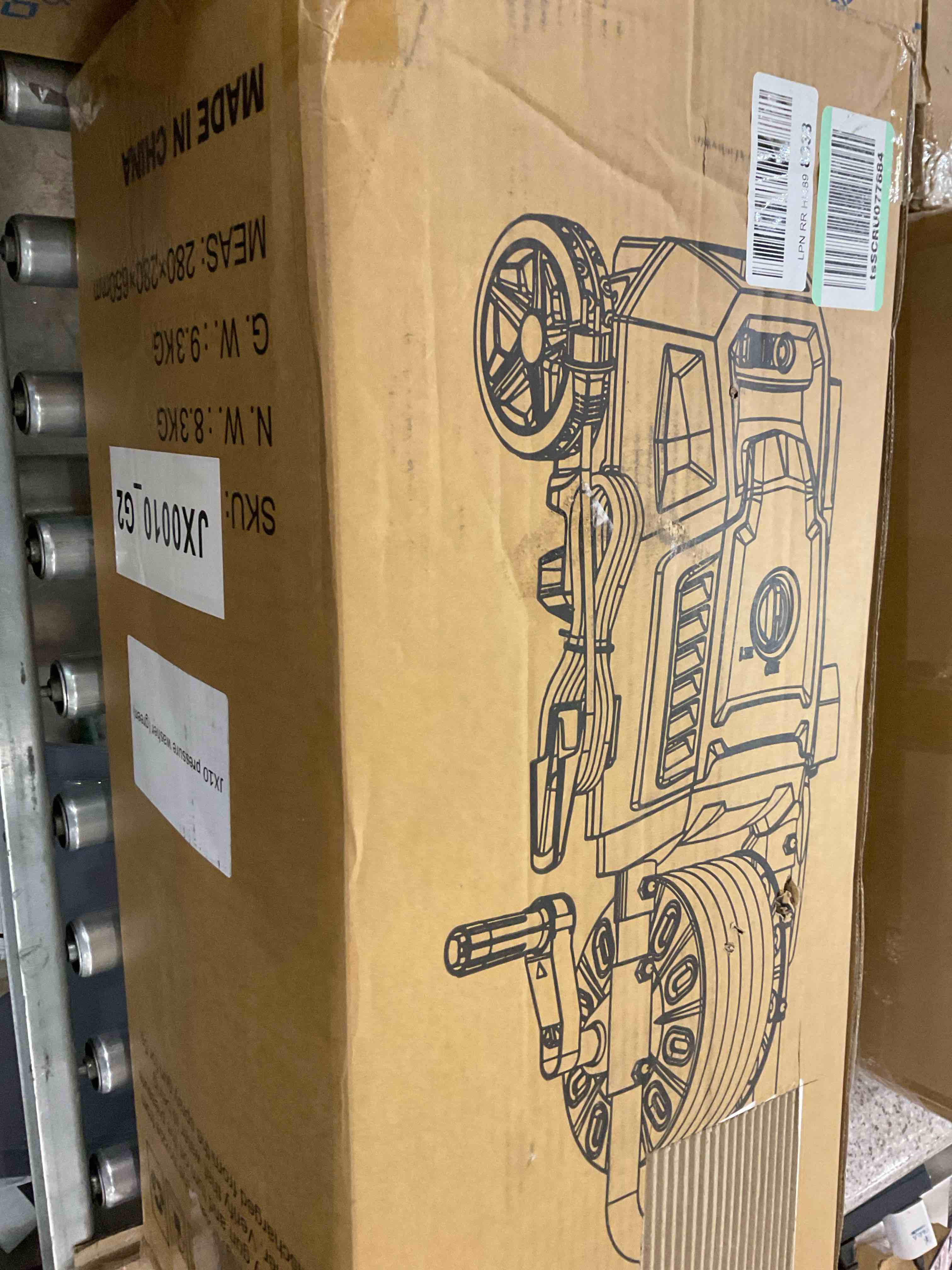 Commowner 3000 PSI Electric Pressure Washer- 4.0 GPM High Power Machine with 4 Spray Tips and Soap Bottle for Car Washing, Fence Cleaning, Patio Maintenance(Upgraded)