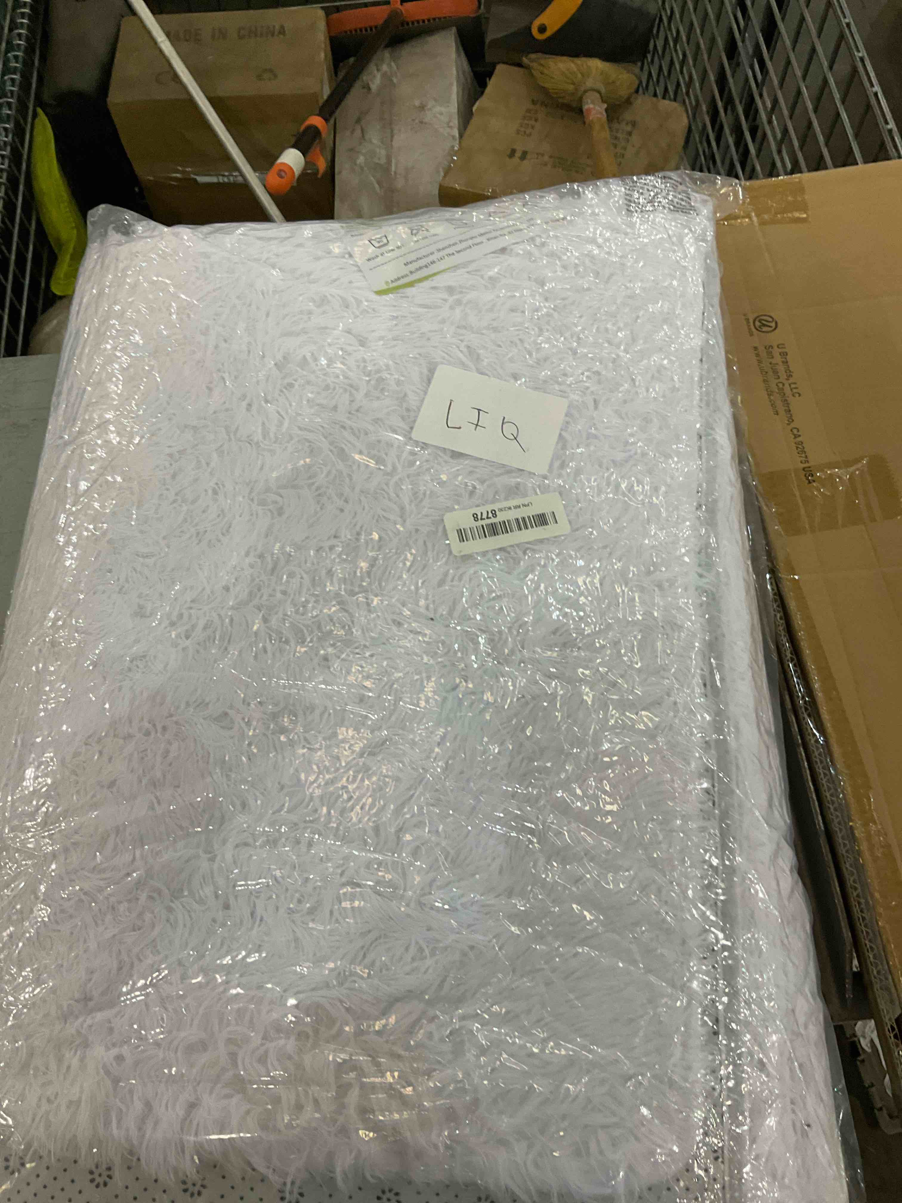 Noahas 6x9 Area Rugs for Living Room,Cream White Fluffy Bedroom Rug,Big Fuzzy Carpet,Thick Shag Rug,Large Living Room Rugs,Shaggy Rugs for Bedroom,Soft Kids Rug Non Slip Reduce Noise Room Decor