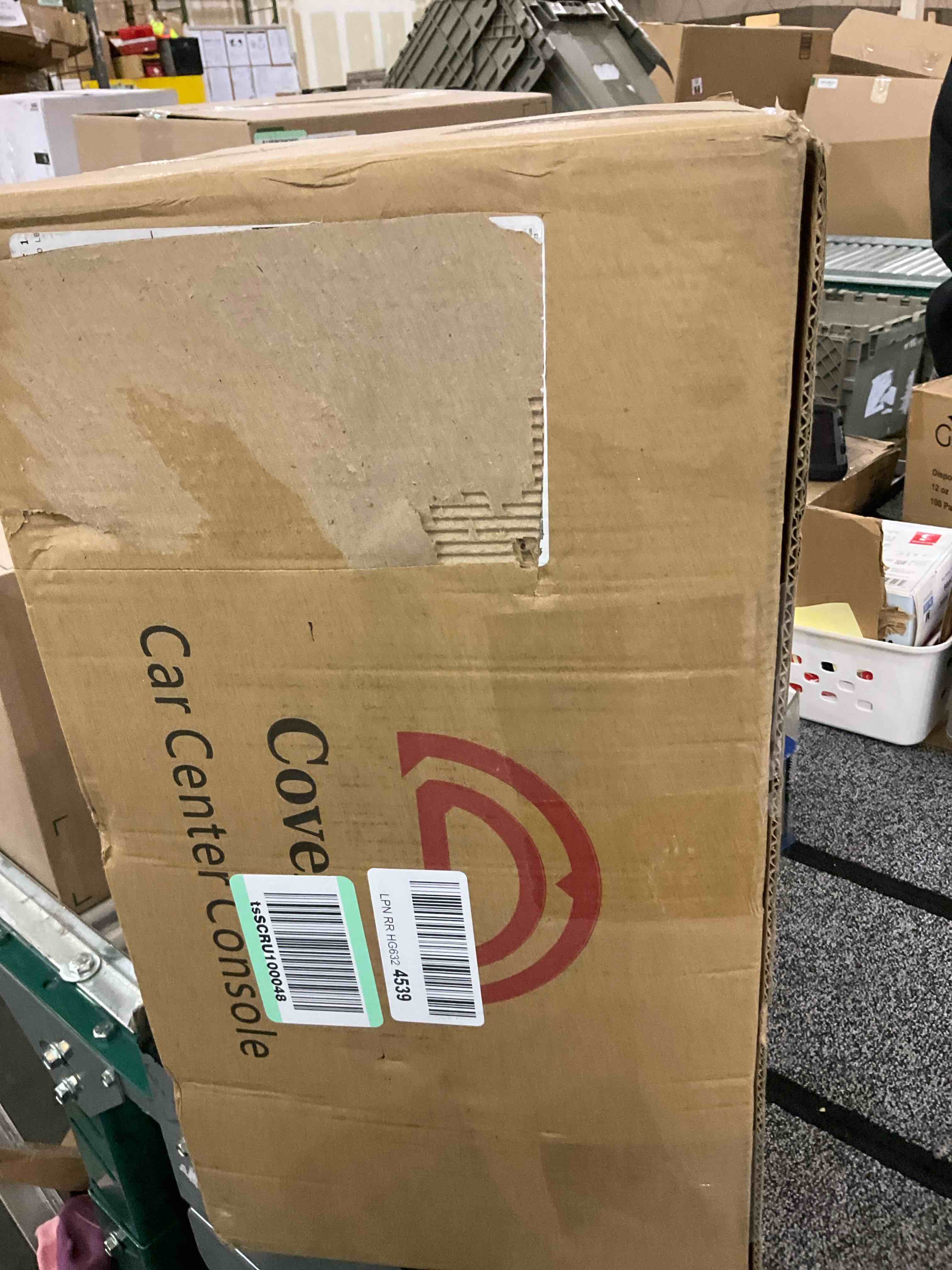 Coverado Car Center Console, Universal Rear Bench Seat Consoles, Back Seat Car Organizer, Seat Organizer with Cup Holder+Phone Holder for Cars, Central Armrest Box Back Seat Storage Box(Update, Beige)