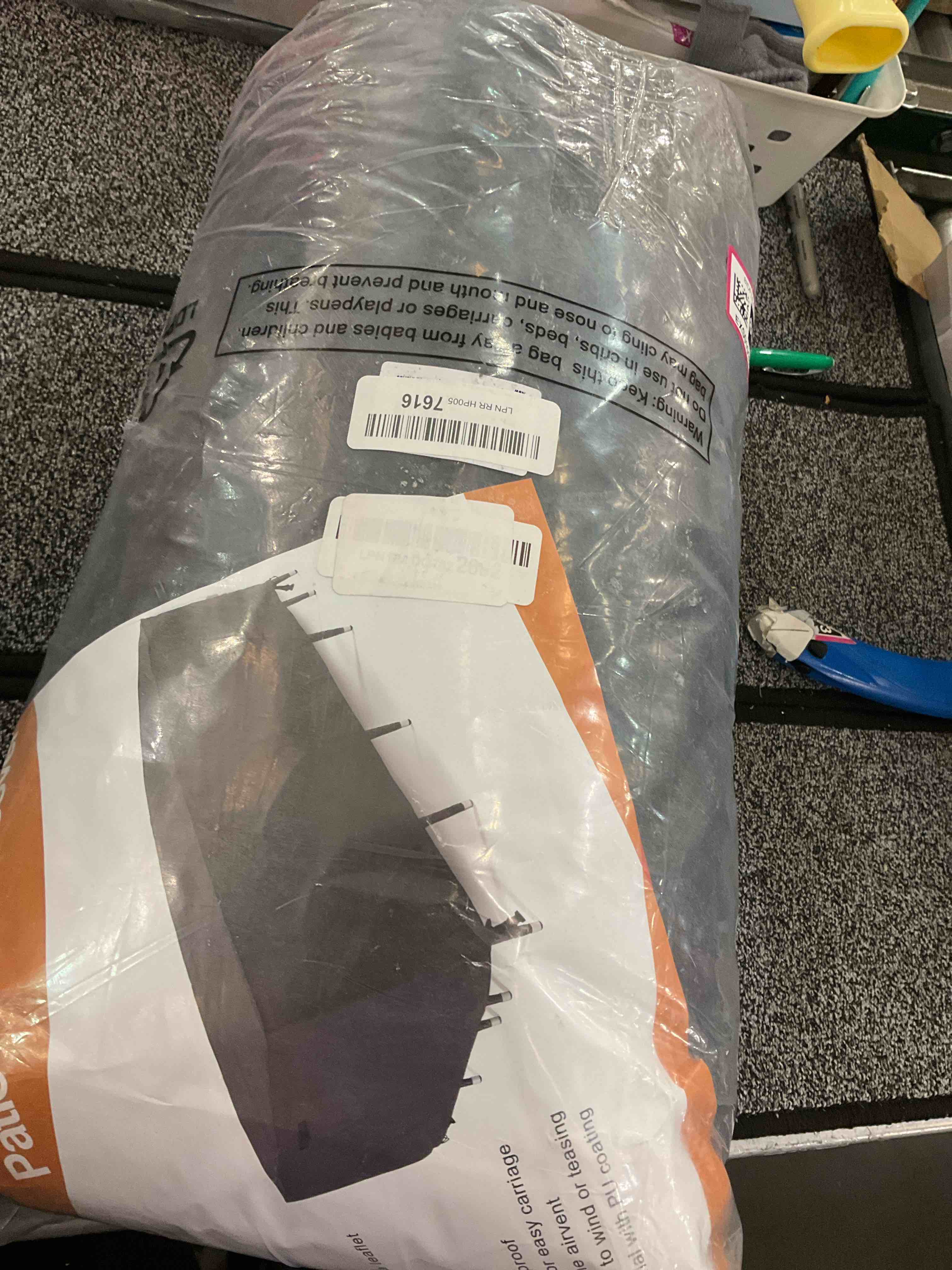 Tempera 128''L x 82''W x 27.8''H Patio Furniture Cover, Outdoor Table Covers Waterproof Rectangle, Heavy Duty Deck Furniture Covers for Winter, Space Grey