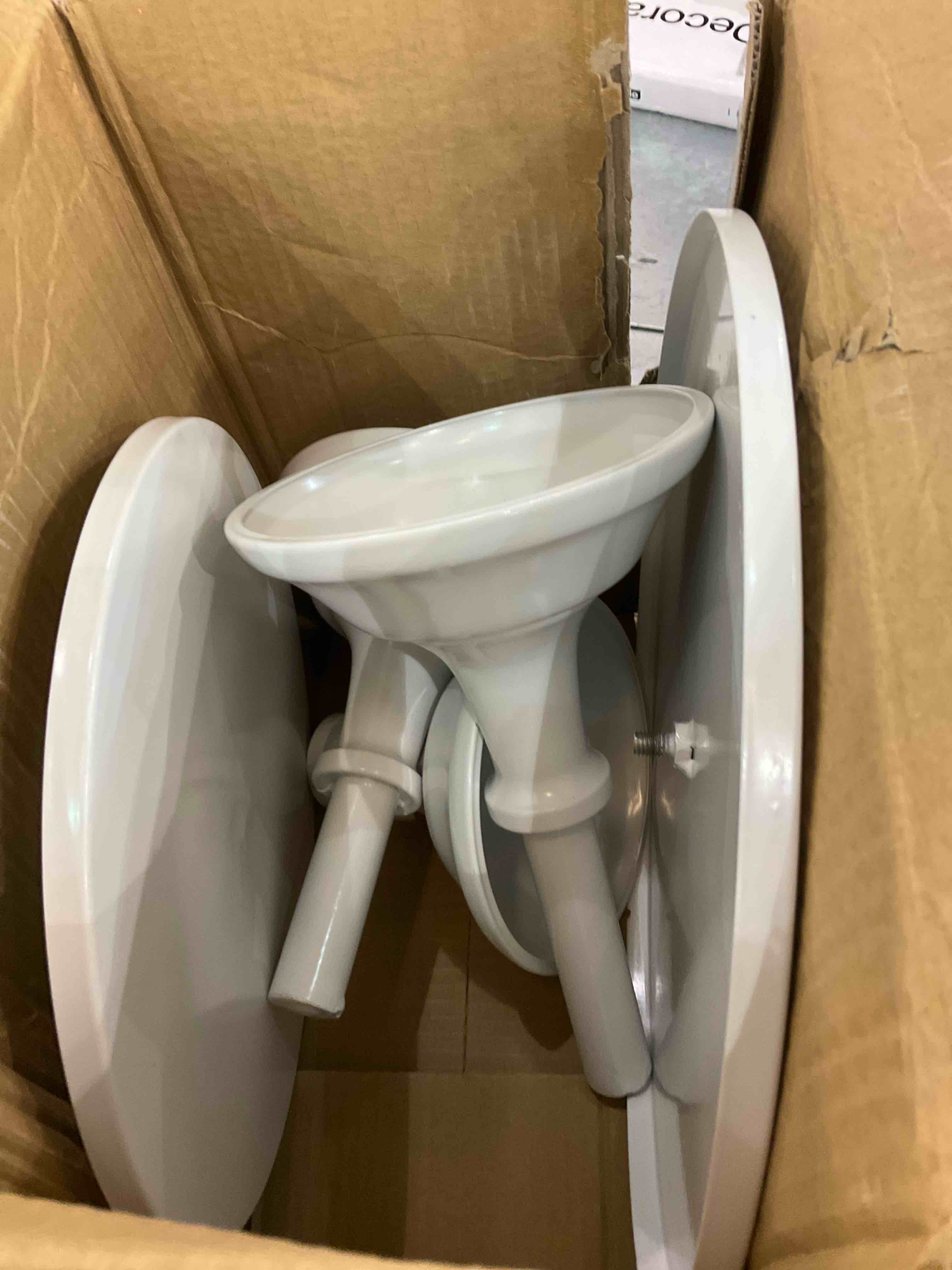 PNBO 3pcs Round Cake Stands - White Small Cake Stand Set - Cake Display Stands for Dessert Table - Cake Plate for Weddings,Graduation Ceremonies, Birthday Parties, Anniversaries,Family Gatherings