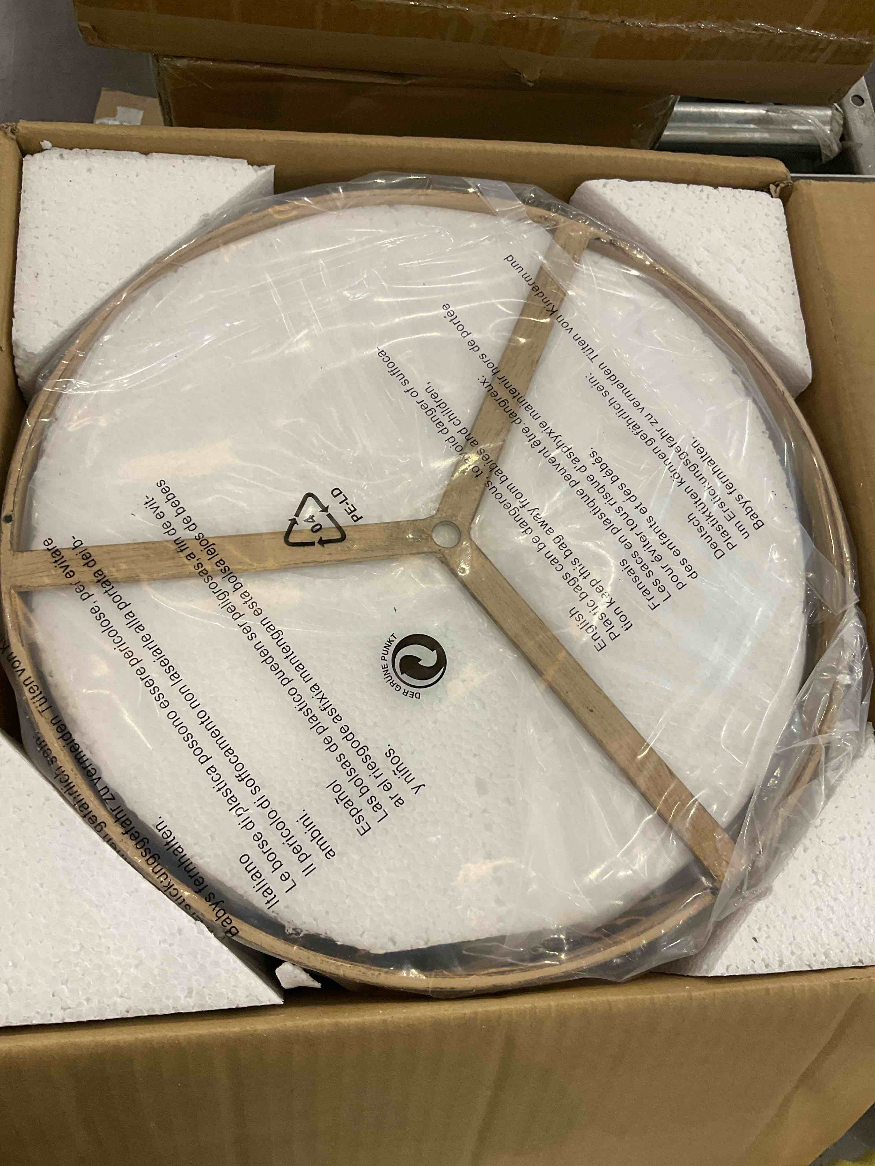 LOOYD 3-Light Retro Farmhouse Ceiling Light Semi Flush Mount Ceiling Light Fixture, Farmhouse Close to Ceiling Light Fixtures, Vintage Beige Ceiling Light for Bedroom, Living Room, Kitchen, Hallway