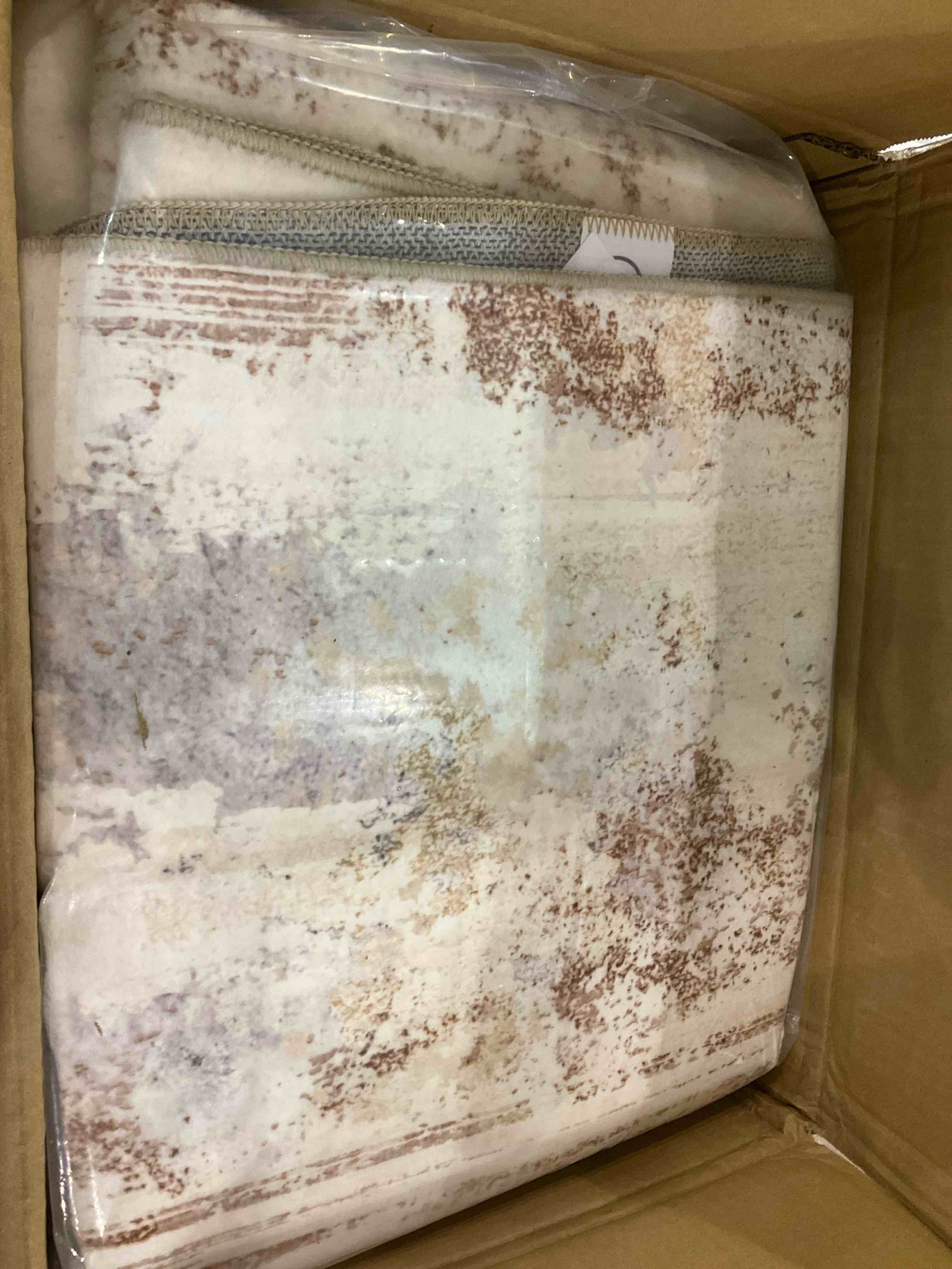 Area Rug Living Room Rugs: 5x7 Indoor Soft Fluffy Rug Abstract Carpet for Bedroom Kitchen Dining Room Floor Washable Plush Throw Large Accent Rug Home Office Nursery Decor - Beige