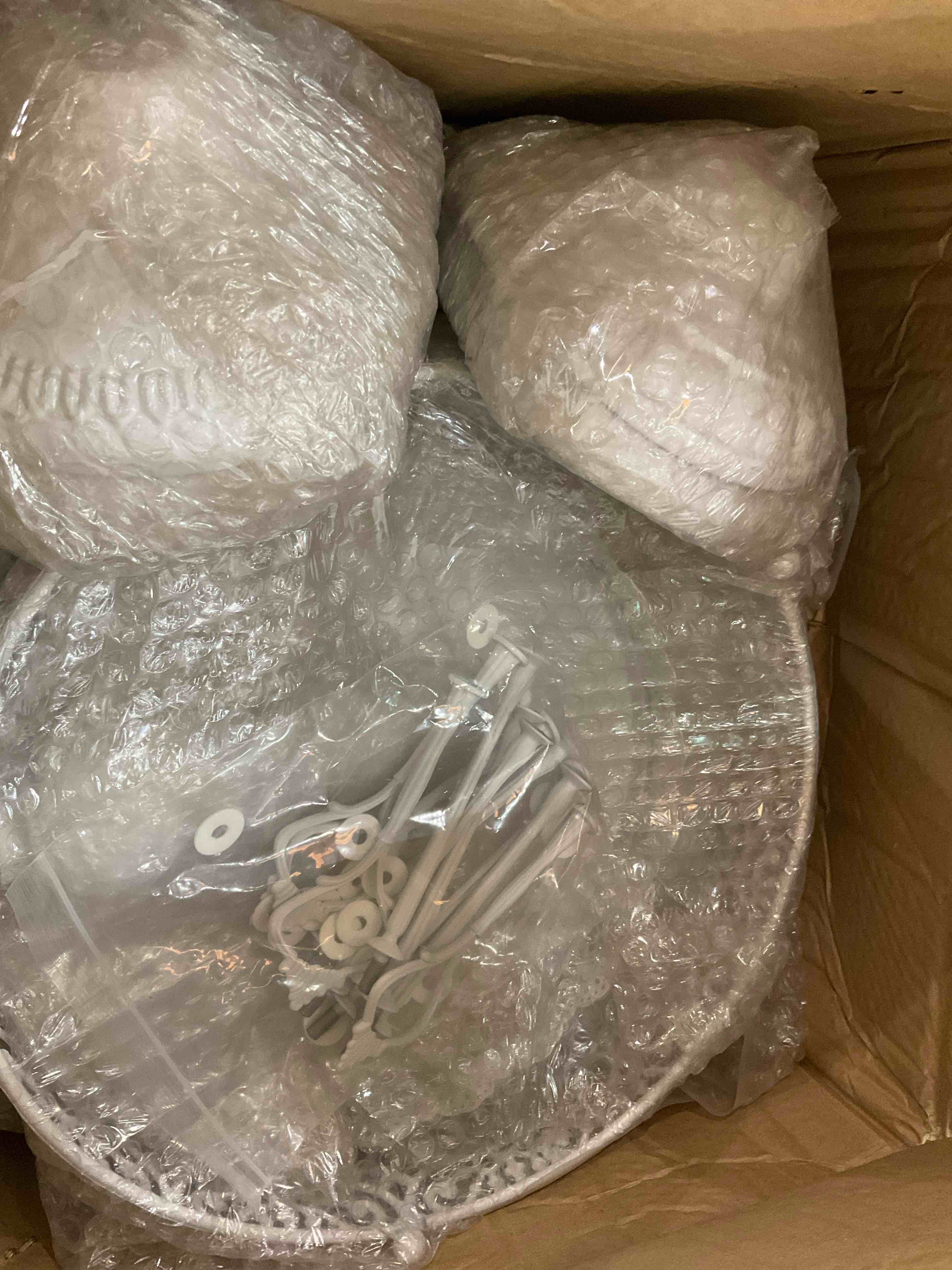 8 Pcs Cake Stands Set Metal Dessert Table Display Tiered Cupcake Holder Candy Donut Fruit Plate Cake Serving Tray Candlestick Display Treats Serving Tower for Wedding Birthday Party Decor (White)