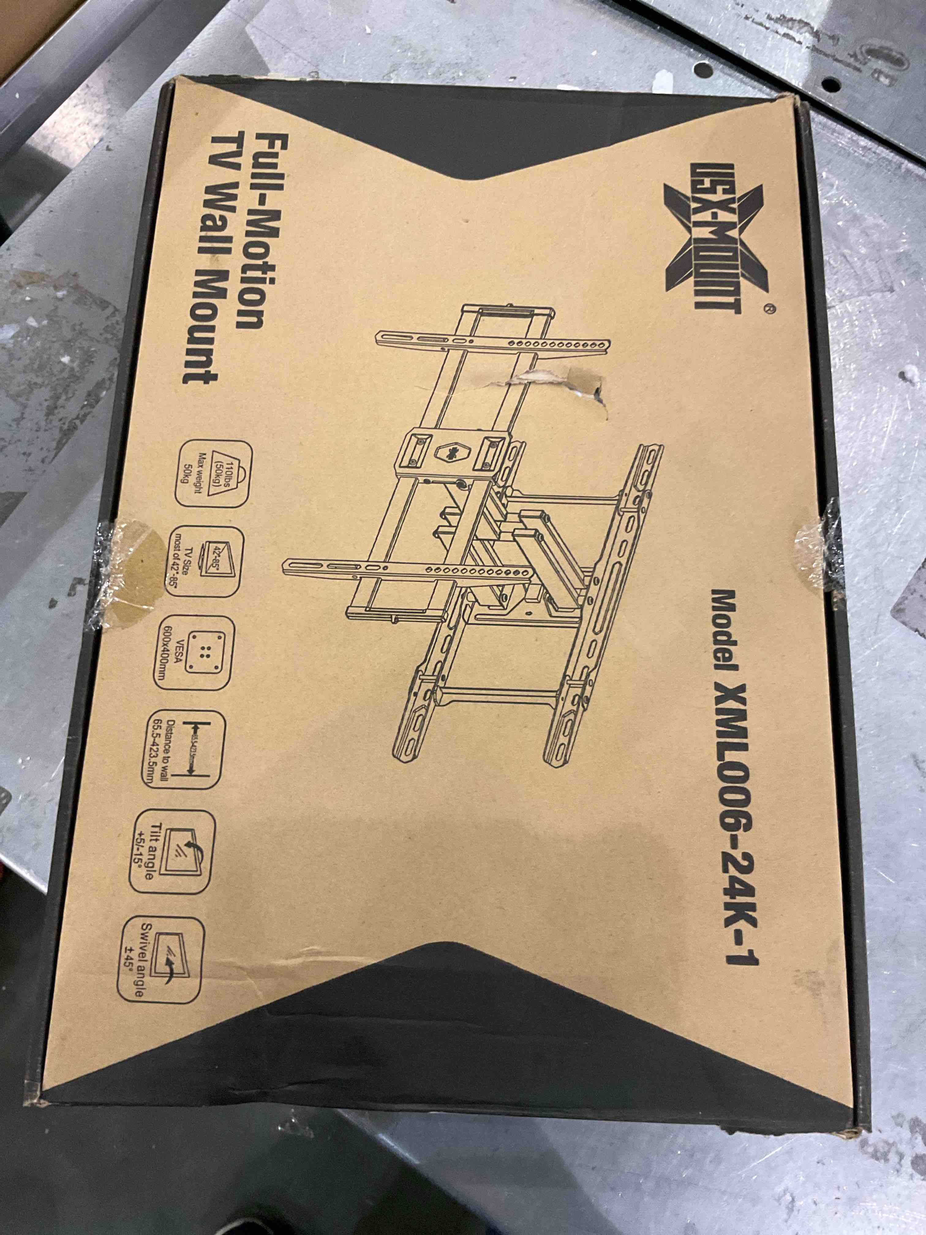 full motion tv wall mount