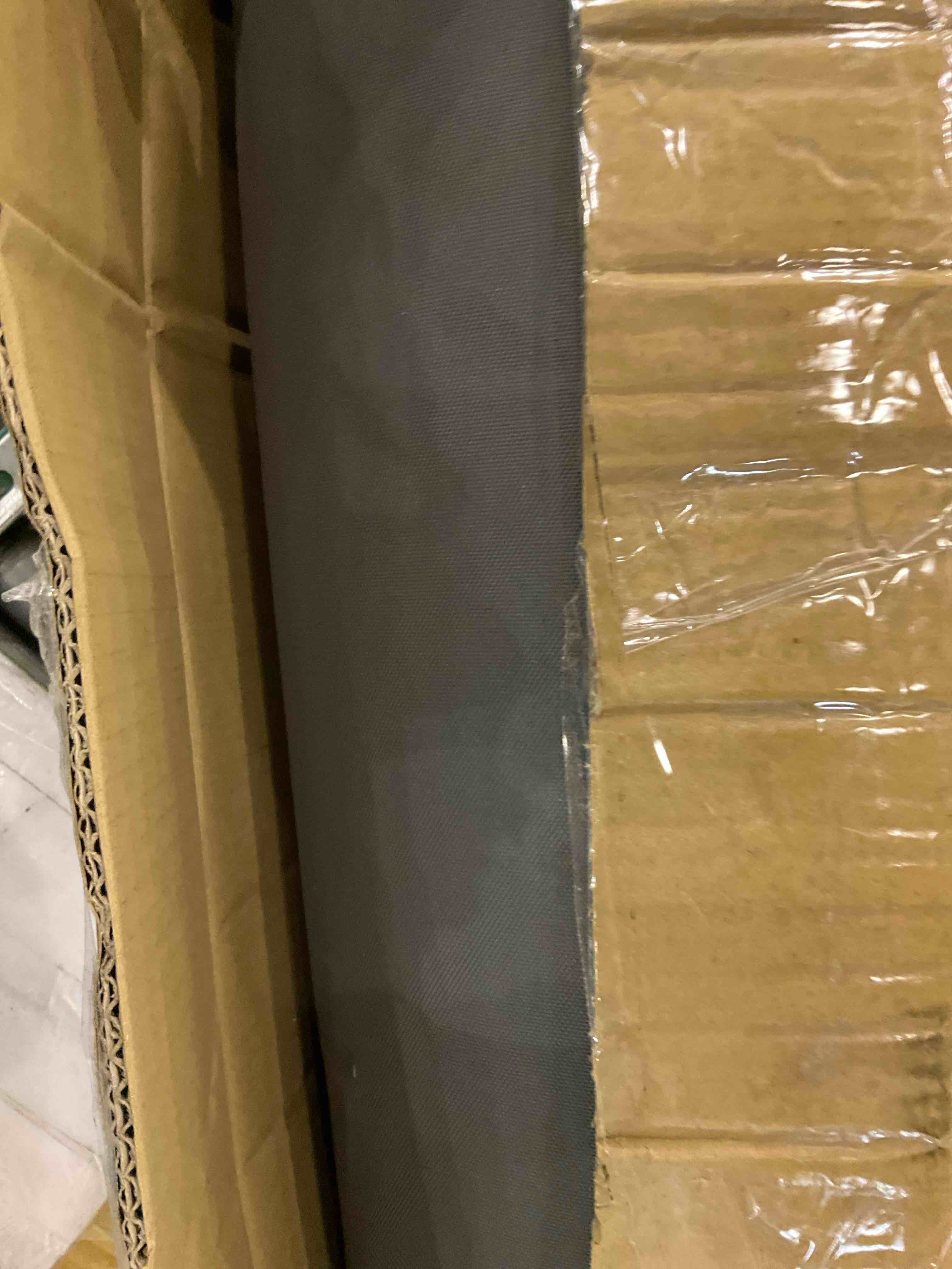 Classic Accessories Montlake FadeSafe Water-Resistant 23 x 22 x 4 Inch Patio Lounge Back Cushion, Light Charcoal Grey, Outdoor Loveseat Cushions 23"W x 22"H x 4"Thick Light Charcoal