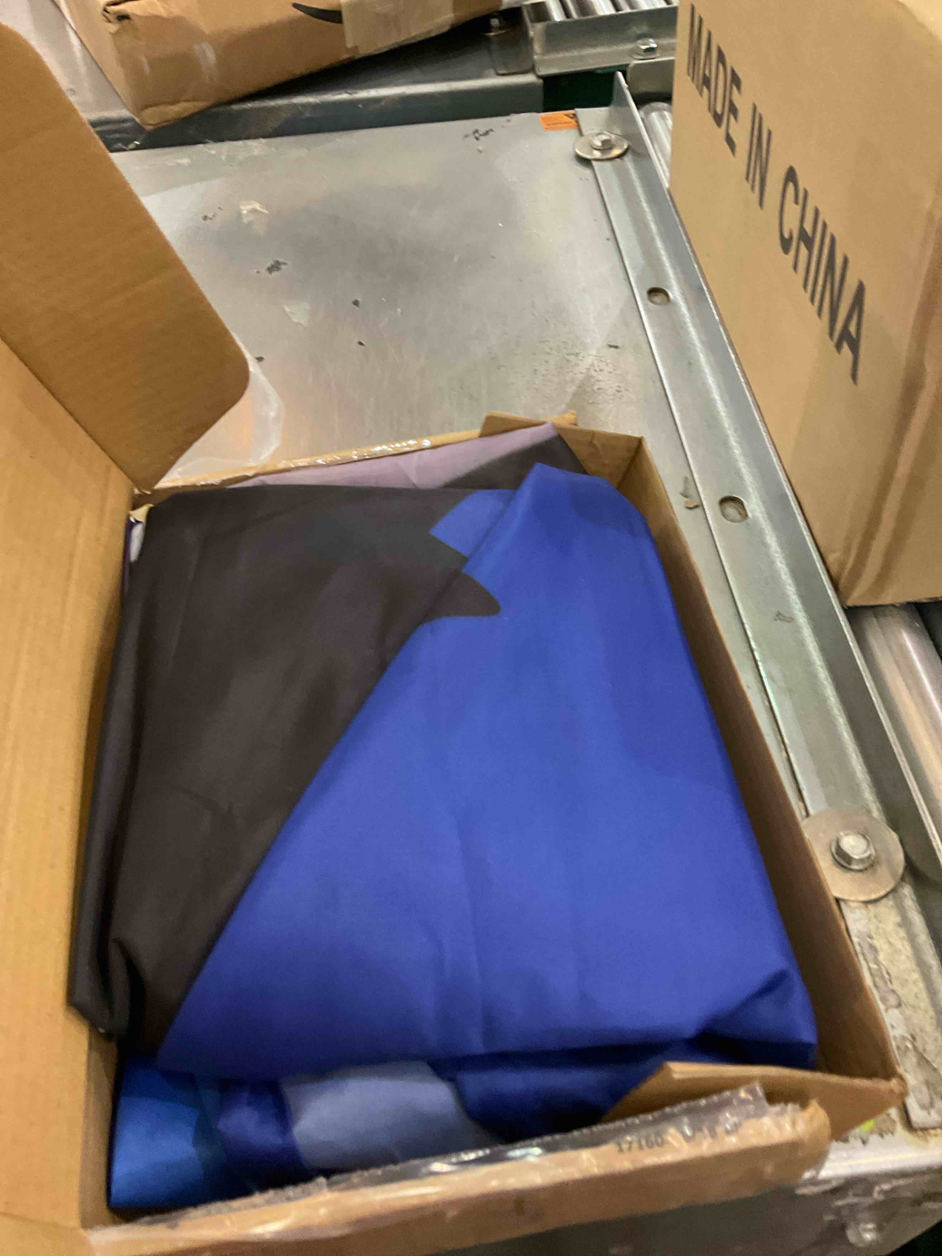 Preboun Religious Holy Nativity Christmas Garage Door Banner with LED Light, 6 x 13 ft Large Manger Scene Lighted Blue Christmas Backdrop, Jesus Garage Banner, Outdoor Holiday Hanging Banner