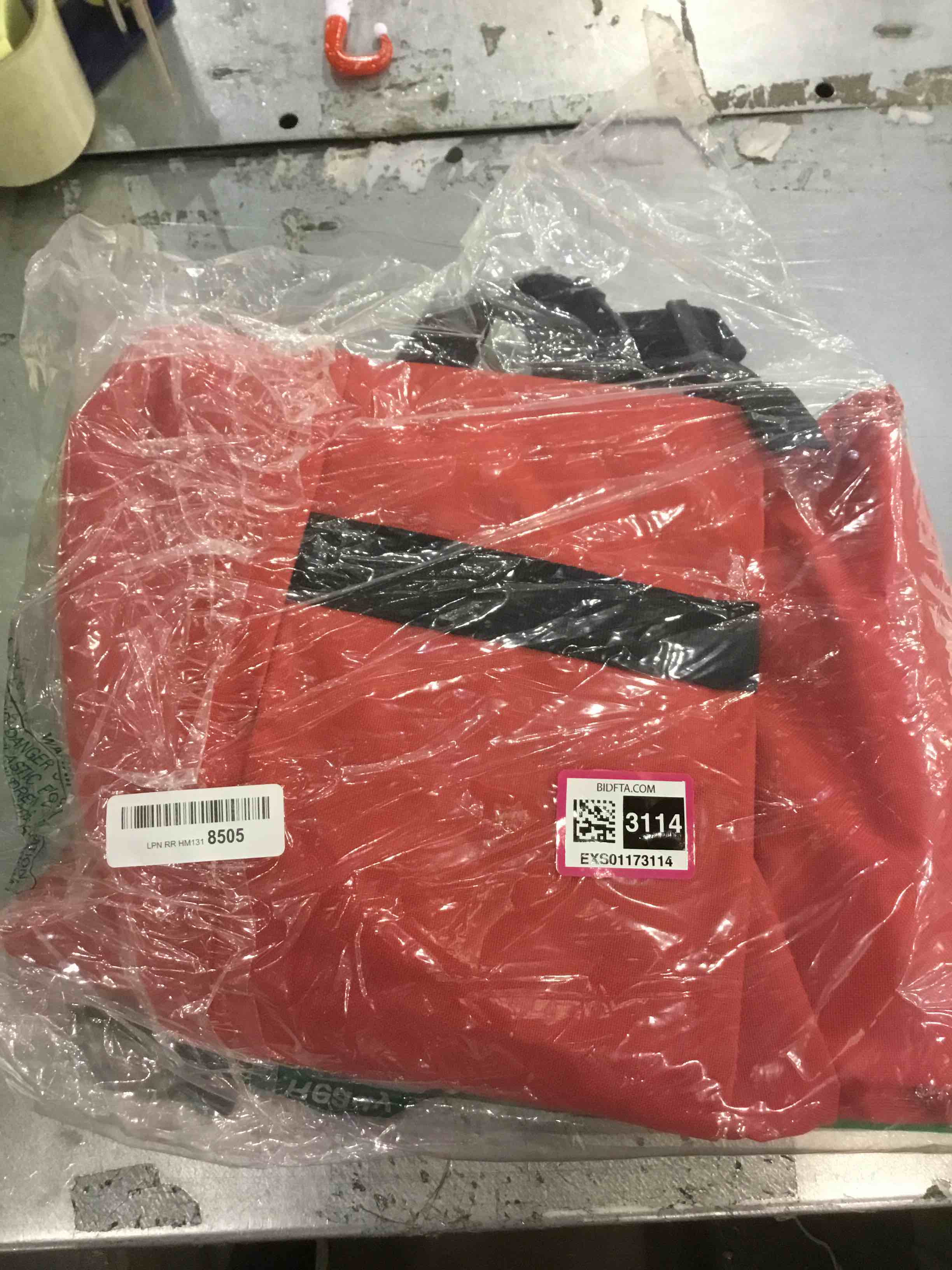 ZOBER Extra Wide Opening Christmas Tree Storage Bag - Fits Up to 7.5ft. Tall Artificial Disassembled Trees, Durable Straps & Reinforced Handles - Holiday Xmas, 600D Oxford Duffle Bag