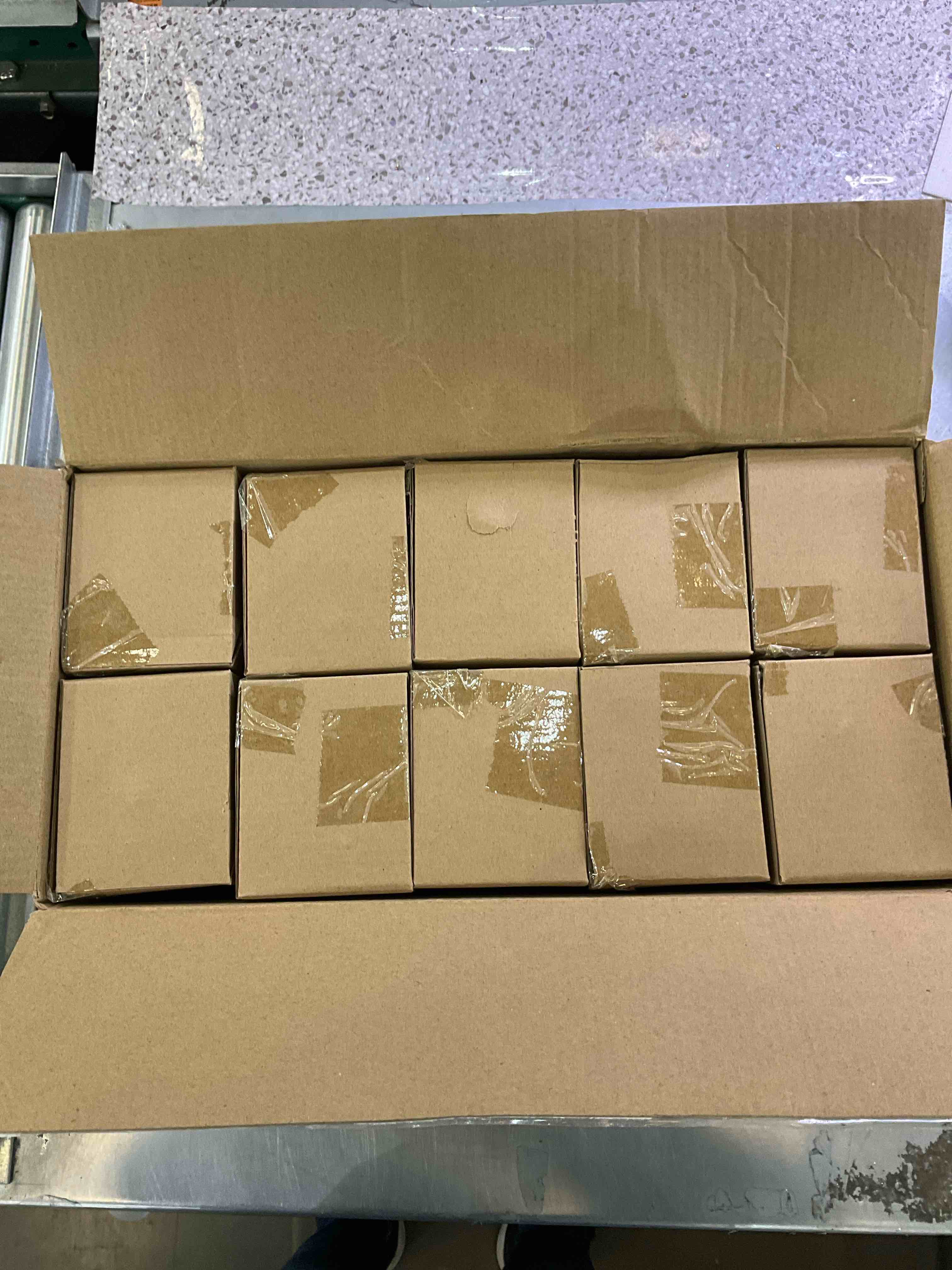 Probrico Door Knob, Interior Passage Oil Rubbed Bronze, 10 Pack