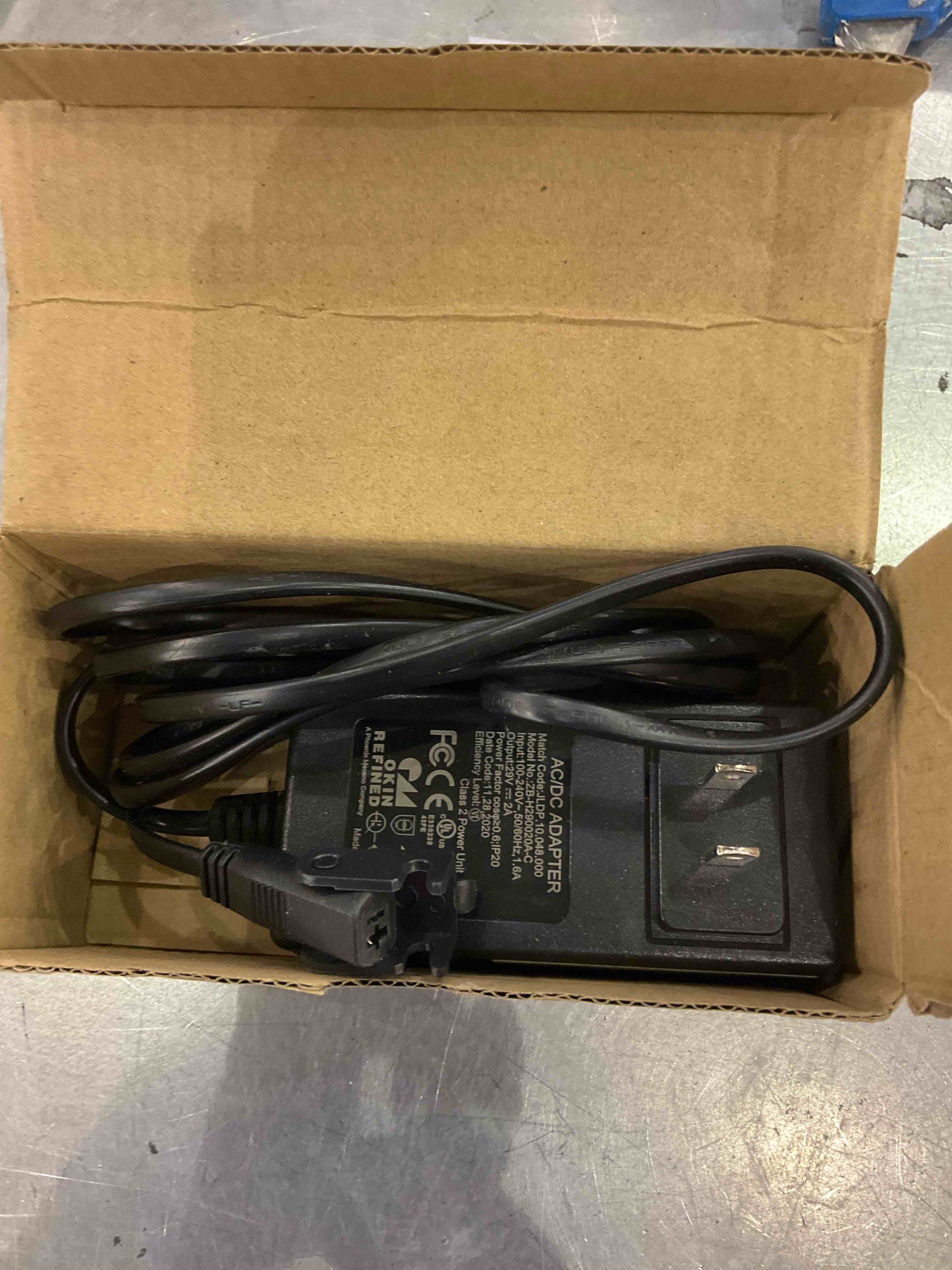 MineCtrl Recliner Power Supply, Model ZB-H290020A-C ZBPOWER AC/DC Switching Power Supply Transformer 29V 2A Adaptor for Lift Chair or Power Recliner Limoss OkiN (Straight Connection)