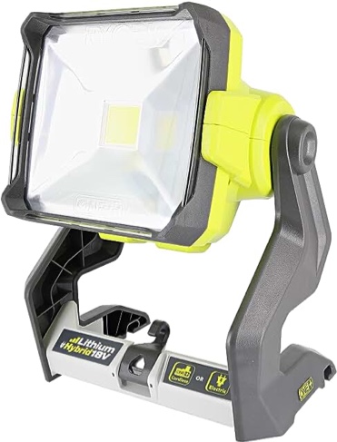 RYOBI CORDLESS ONE 40V 18V HYBRID 20 WATT LED WORK LIGHT