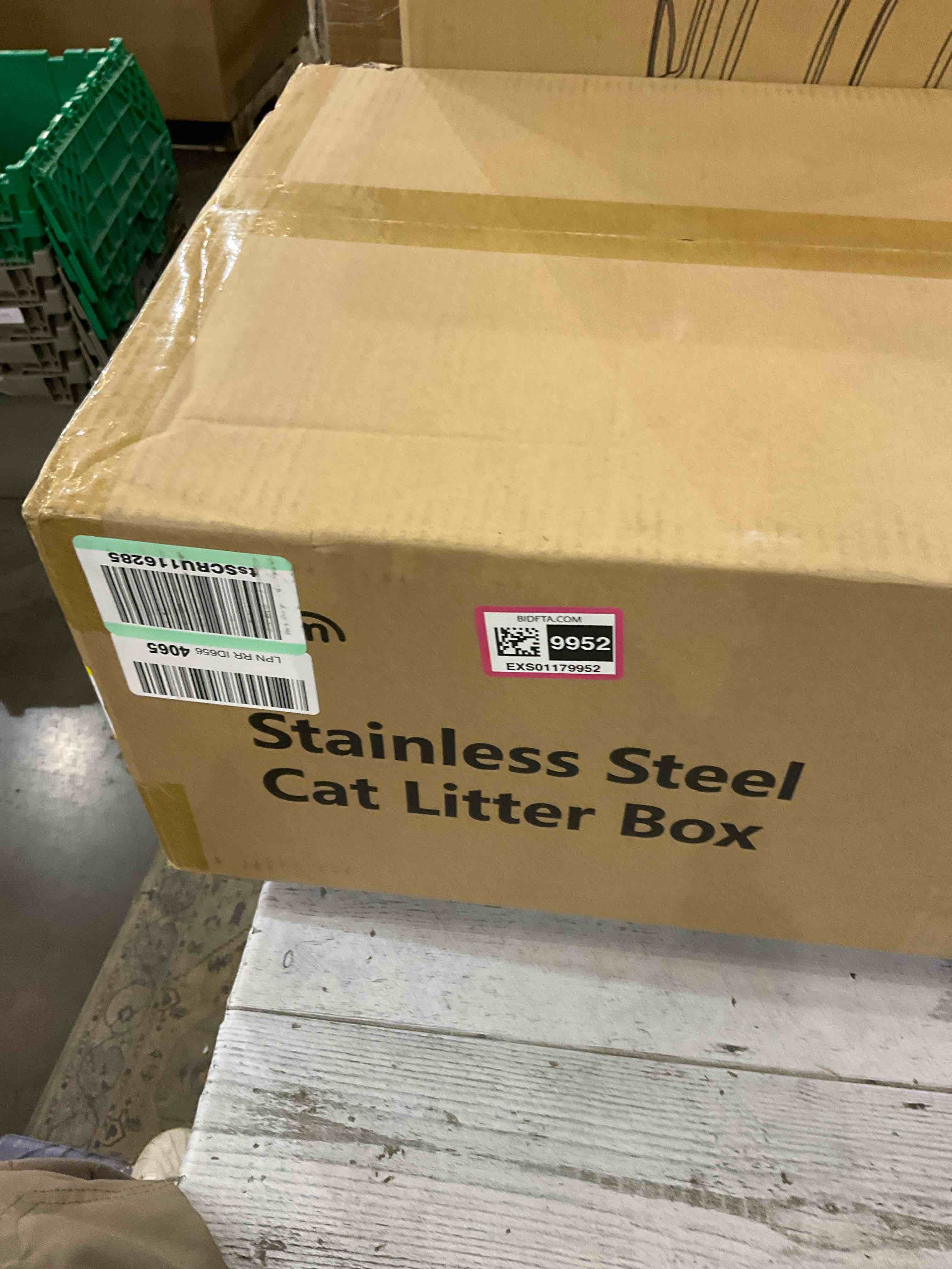 stainless steel cat litter box