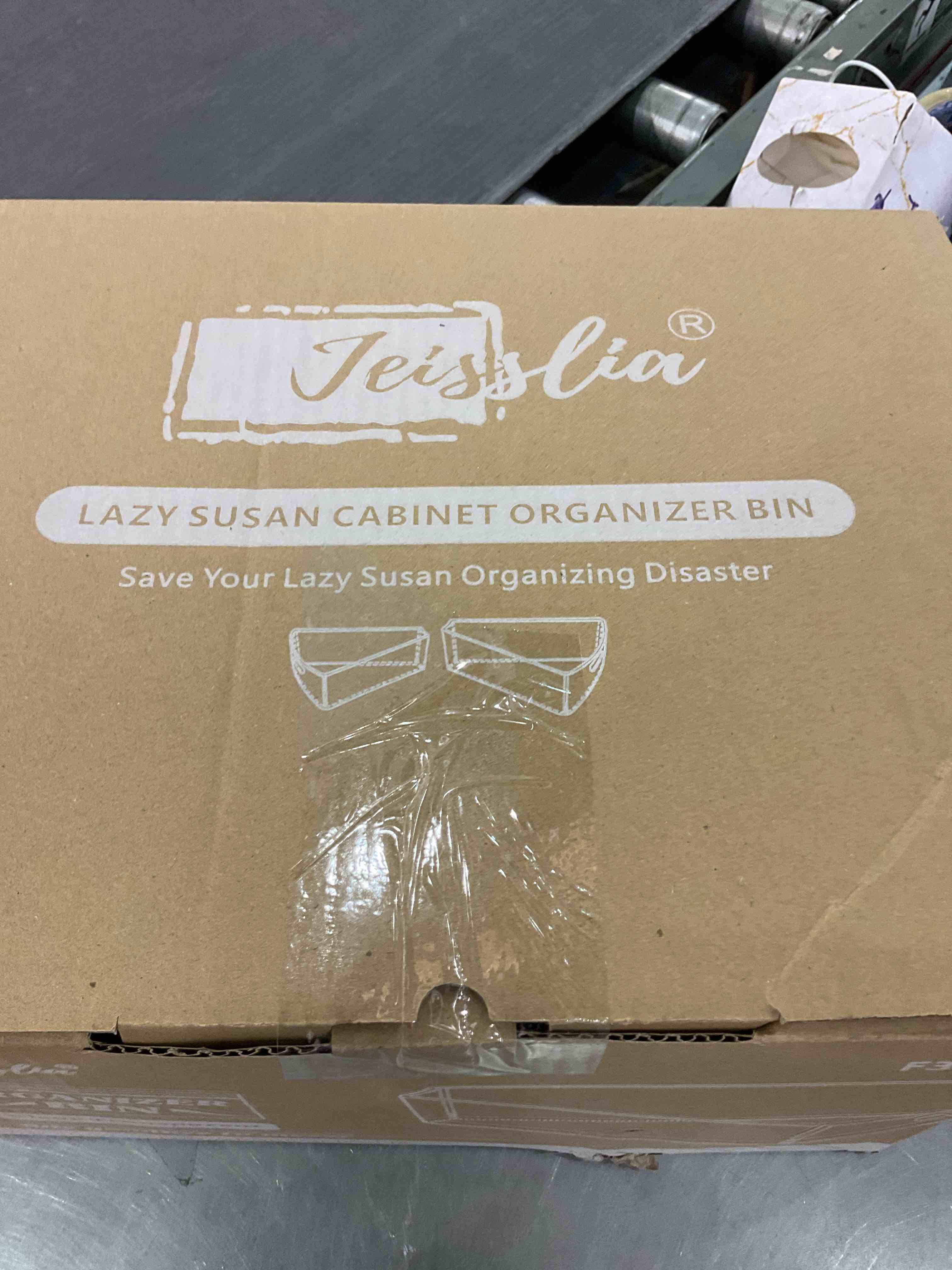 Feistlia ORGANIZER BIN: Clear Transparent Say goodbye to messy