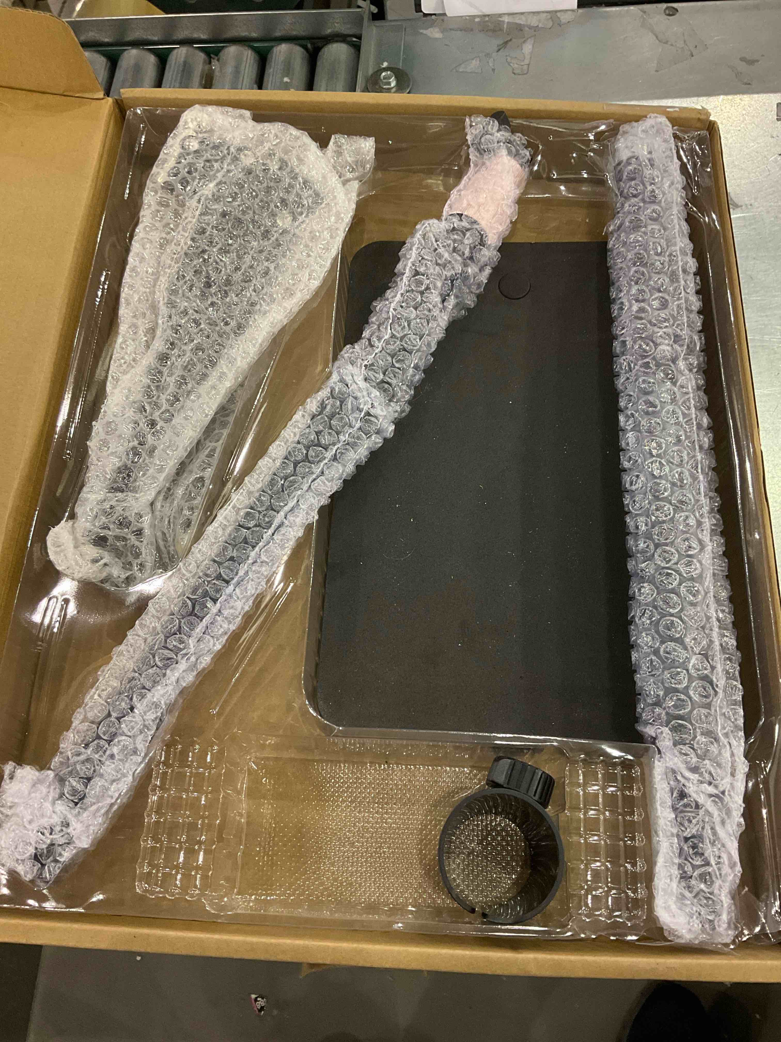 �2023 Upgrade Version】 Hair Dryer Stand, 1.68M Adjustable Height Handsfree Hair Dryer Holder with Heavy Base, 360 Degree Rotating Floor Blow Dryer Holder, Work with 99% Hair Dryer- Black