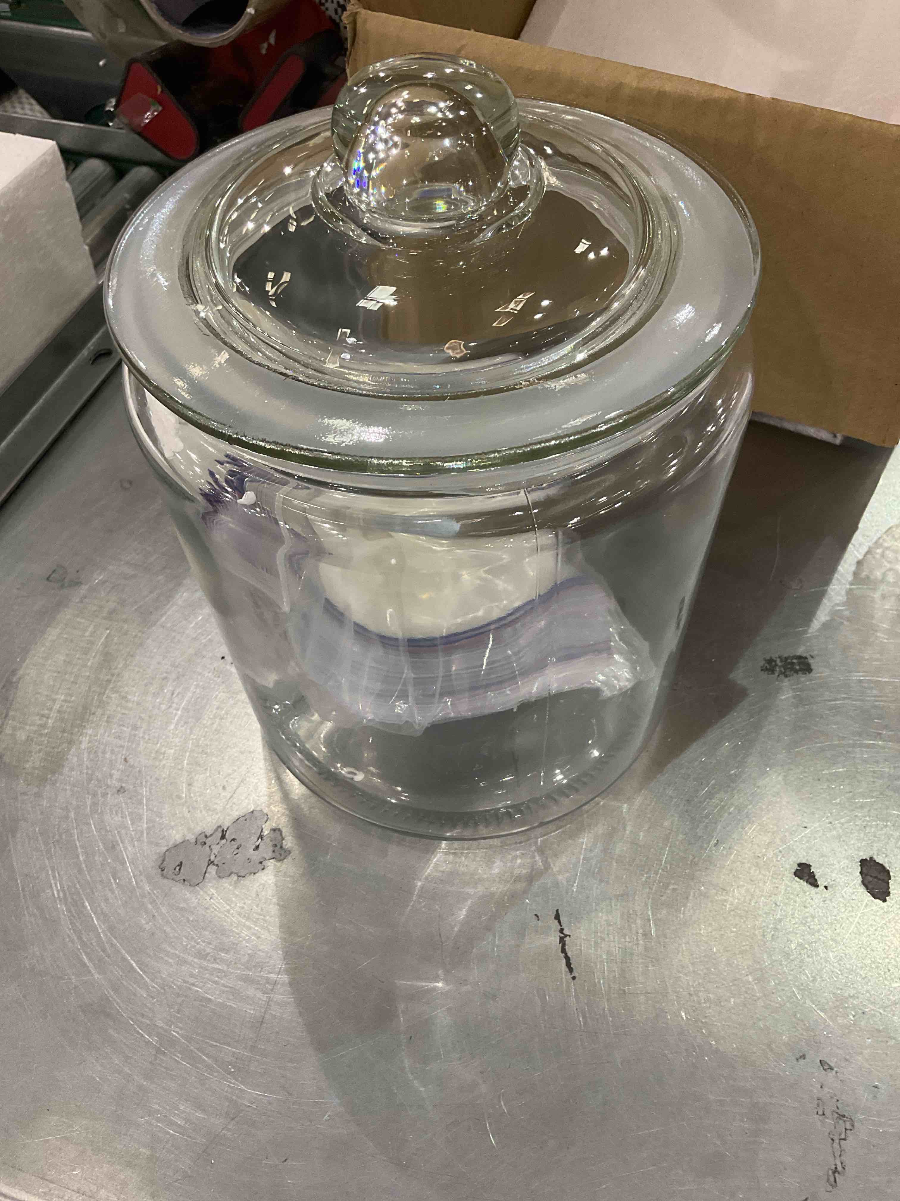 Two's Company Display Jar with Lid