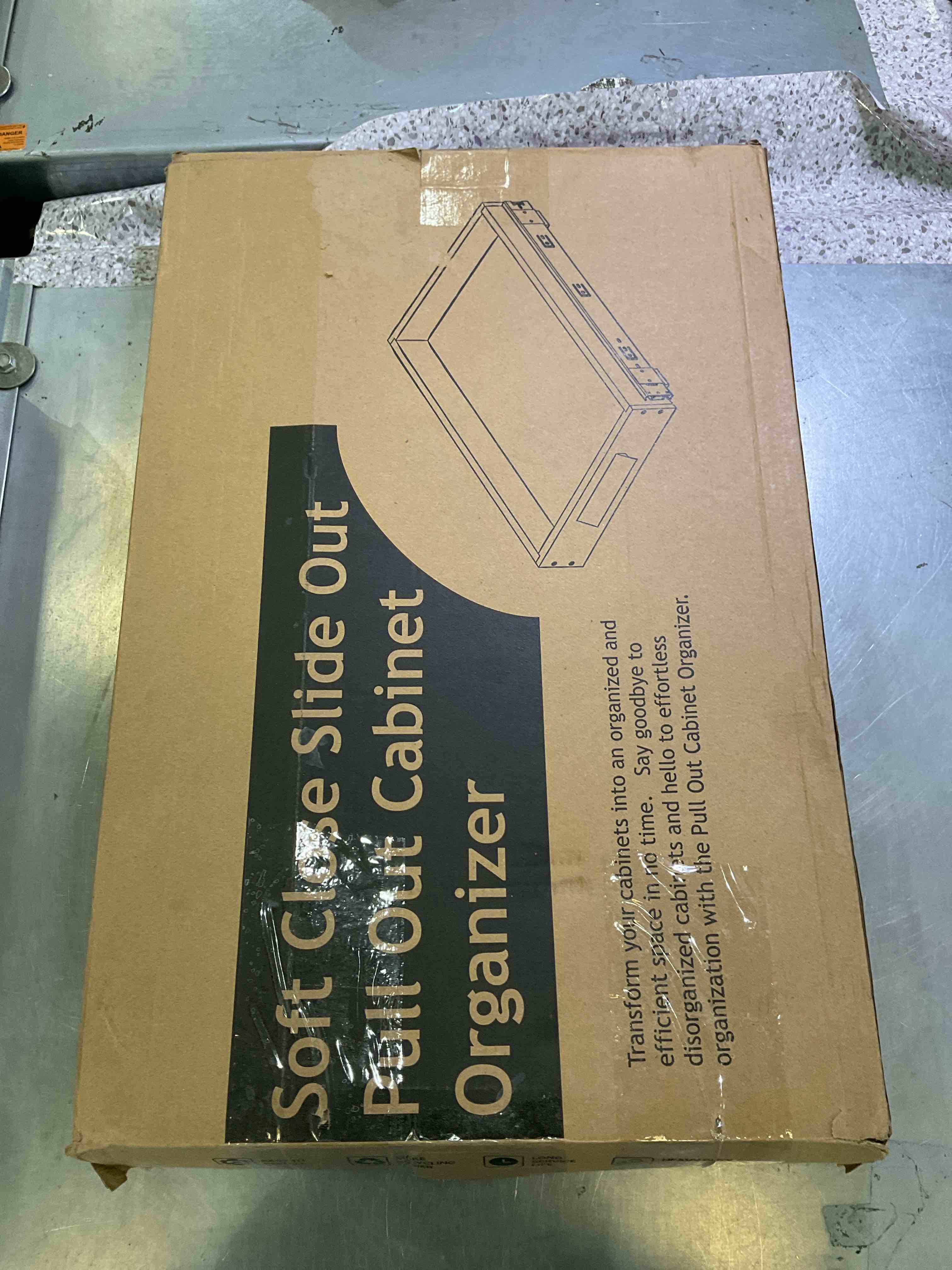 Soft Close Slide Out Pull Put Cabinet Organizer 